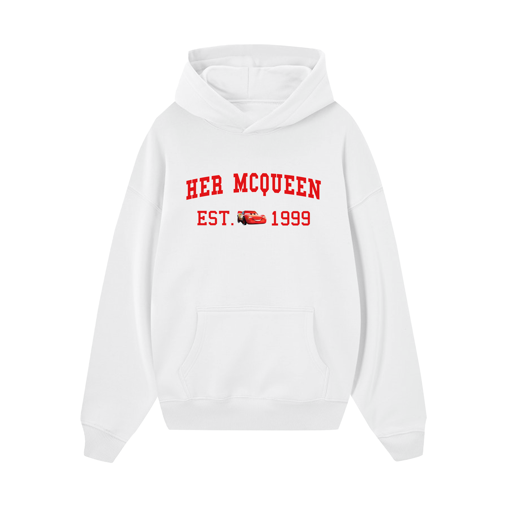 Custom Couple Mcqueen x Sally Hoodie