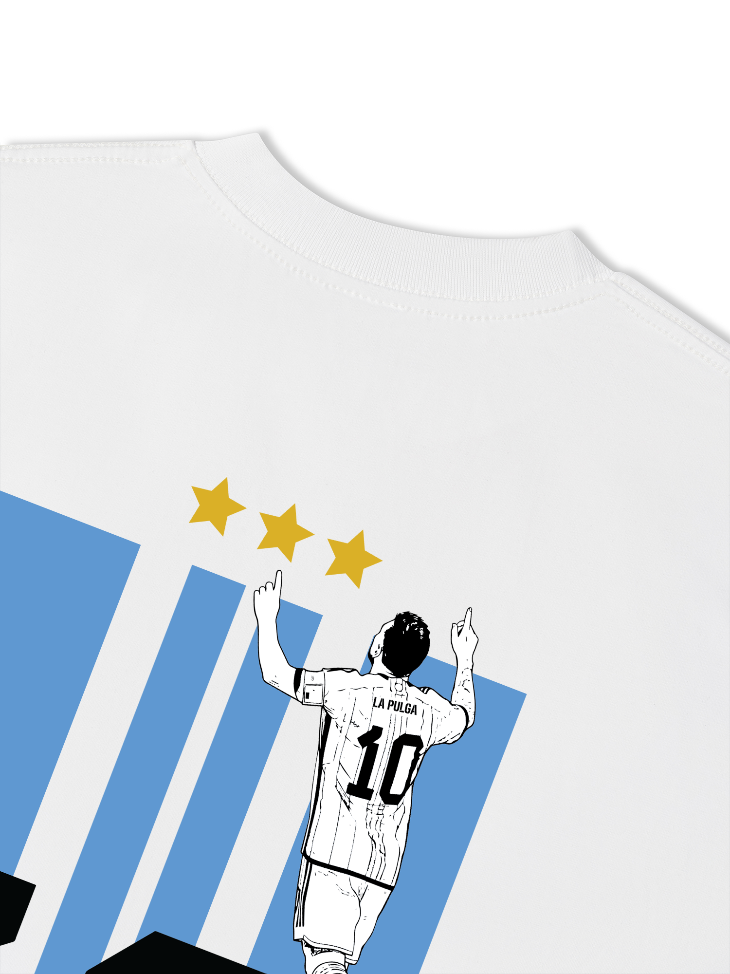 Áo Thun Relaxed Fit Soccer Argentina Số 10