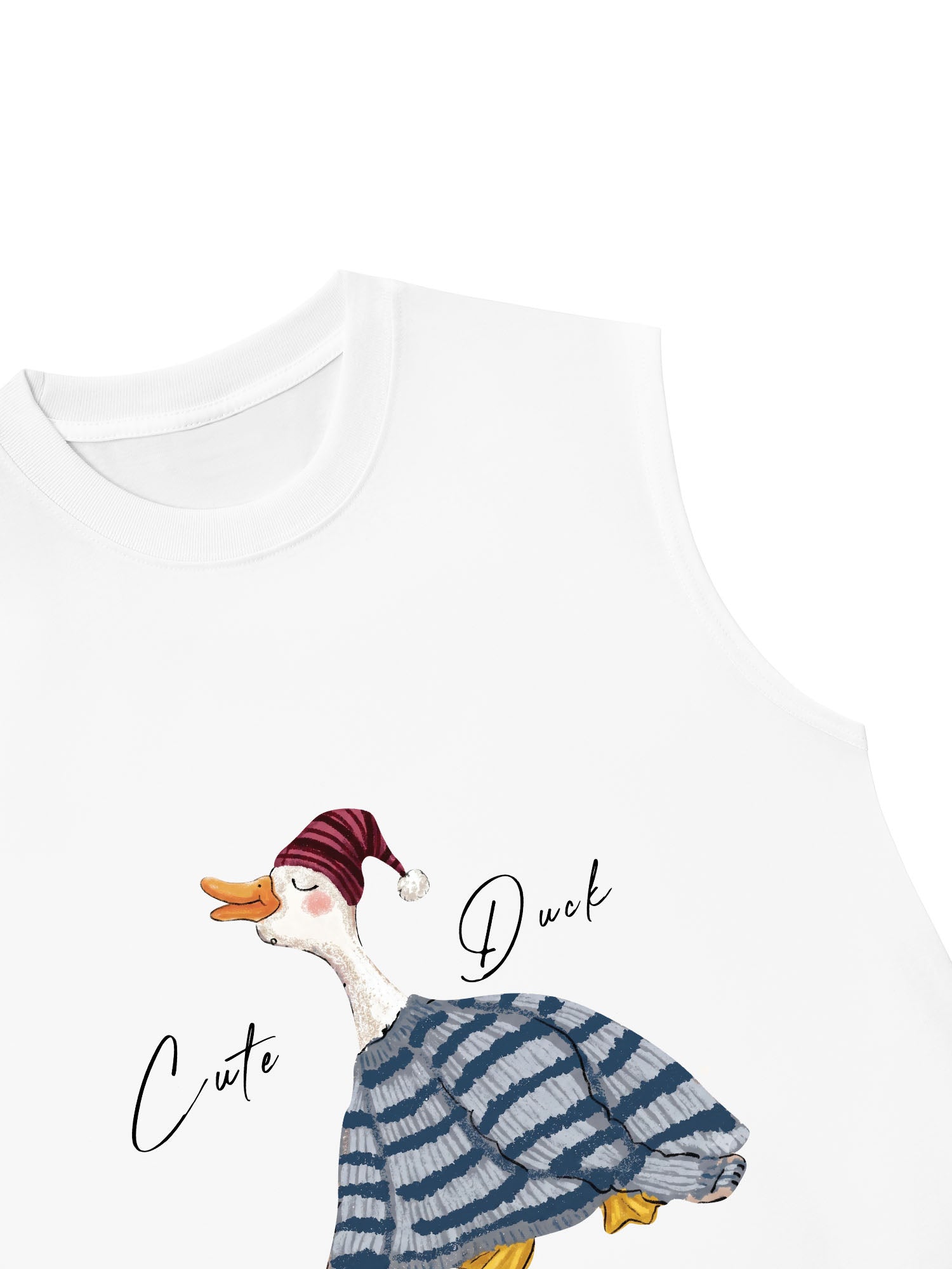 Áo Ba Lỗ Relaxed Fit Farm Cute Duck