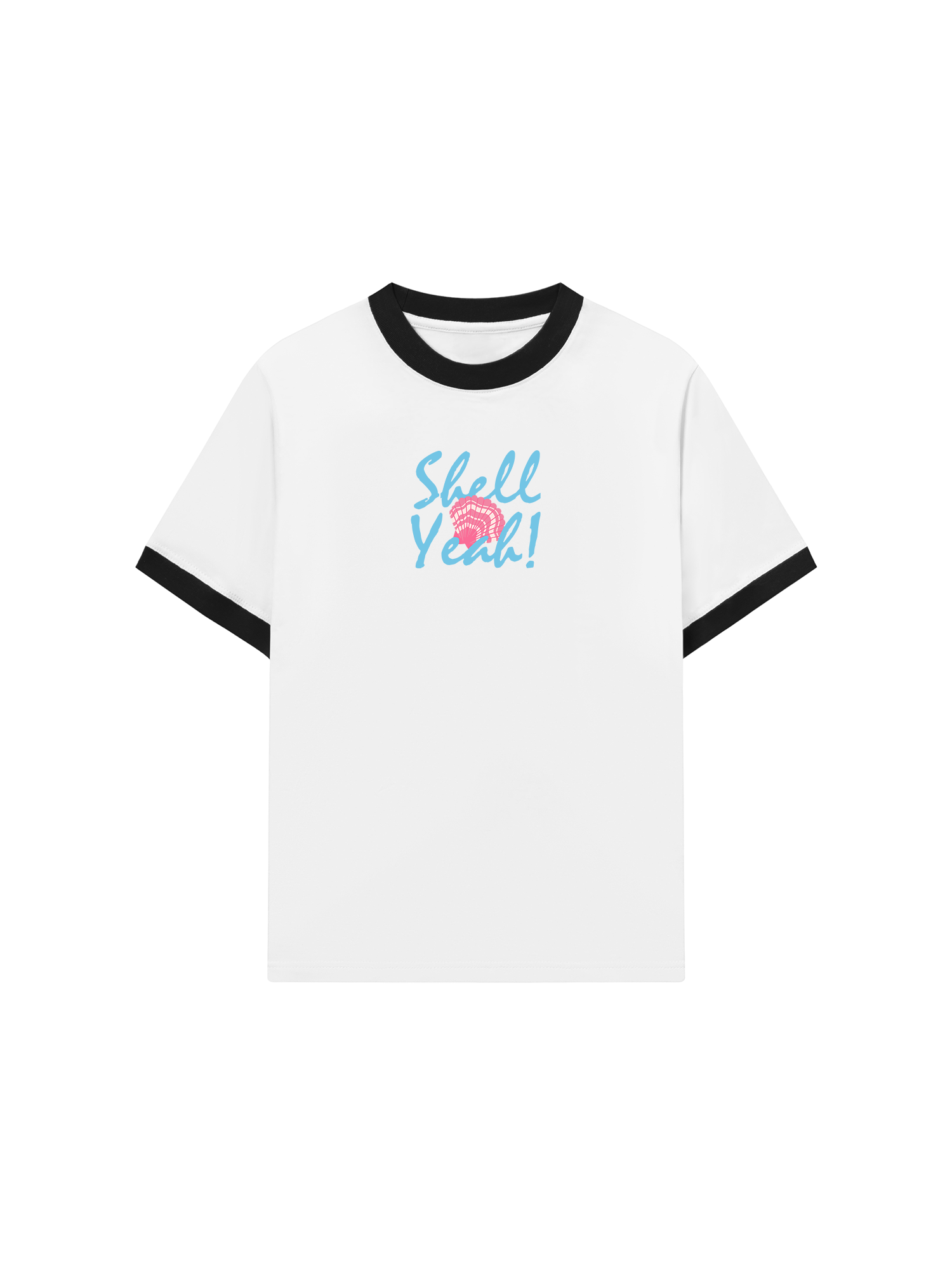 Áo Thun Ringer Relaxed Fit Shell Yeah