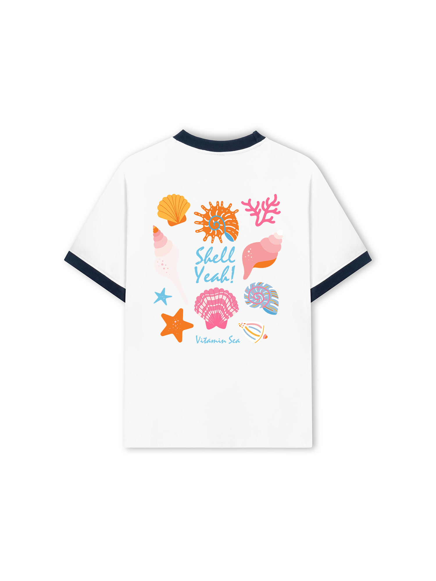 Áo Thun Ringer Relaxed Fit Shell Yeah