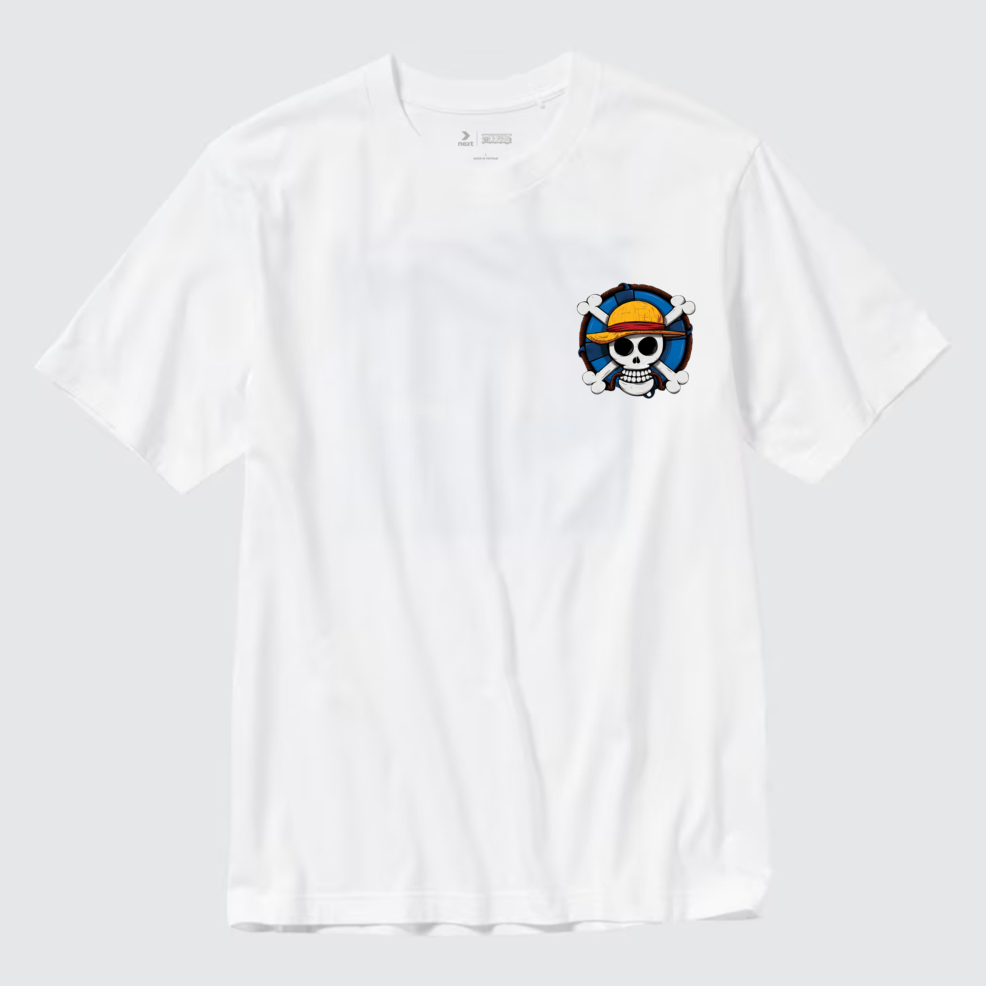 ONE PIECE SANJI ANIME T-SHIRT / TRẮNG