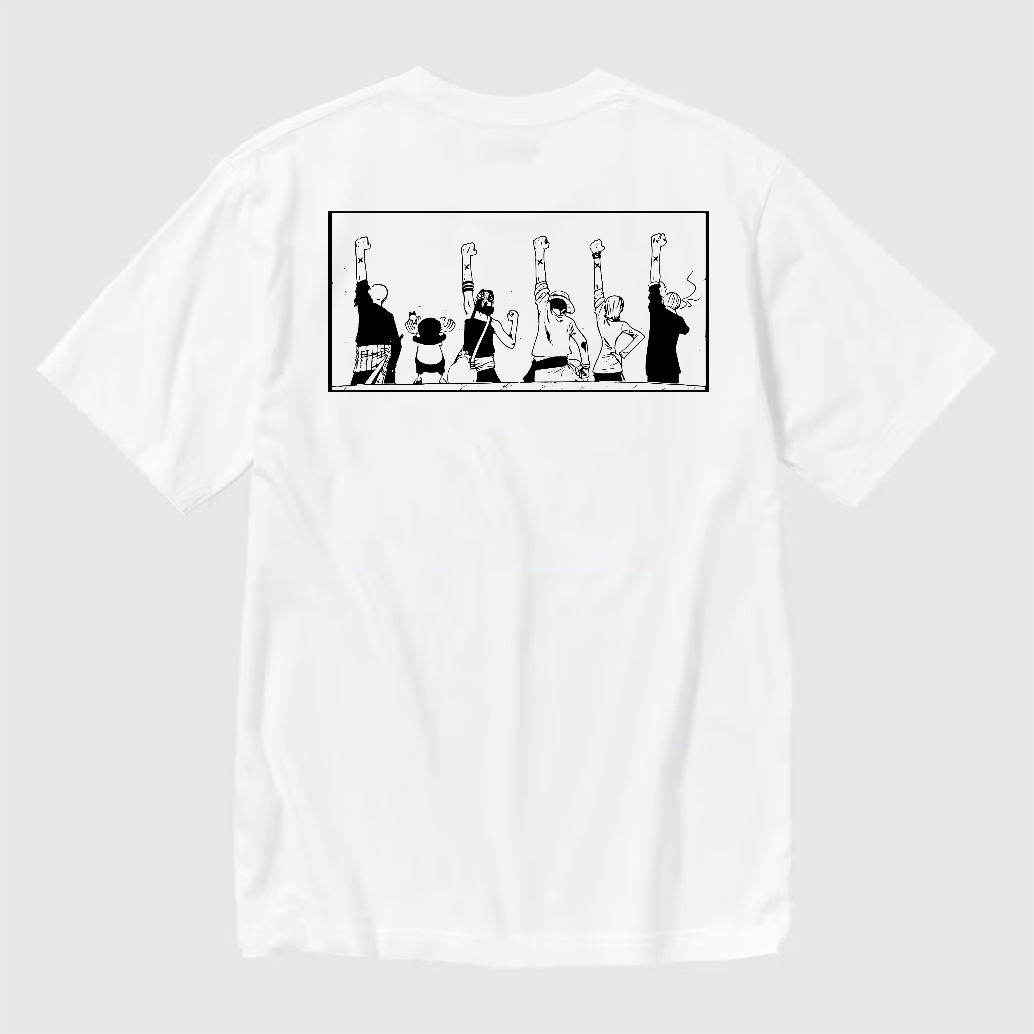 ONE PIECE T-SHIRT / TRẮNG