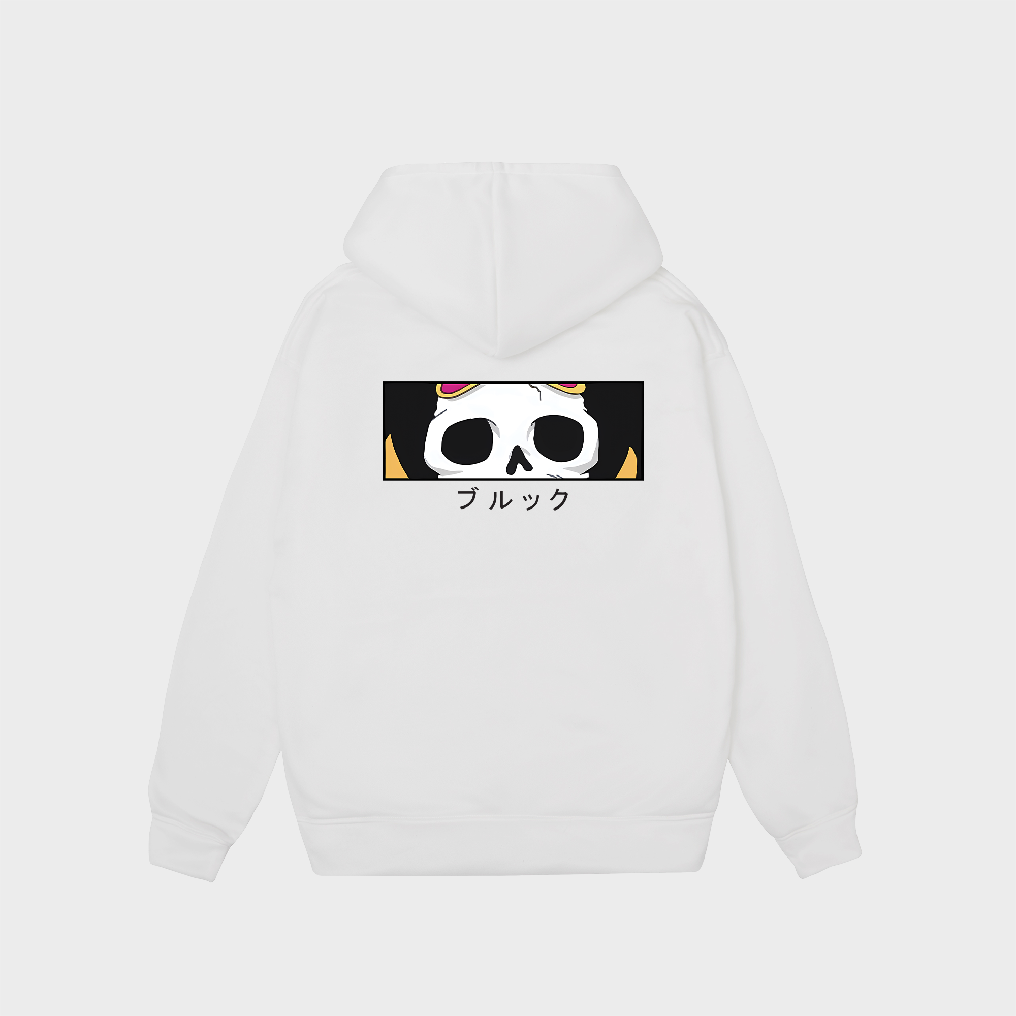 ONE PIECE SOUL KING BROOK HOODIE / TRẮNG