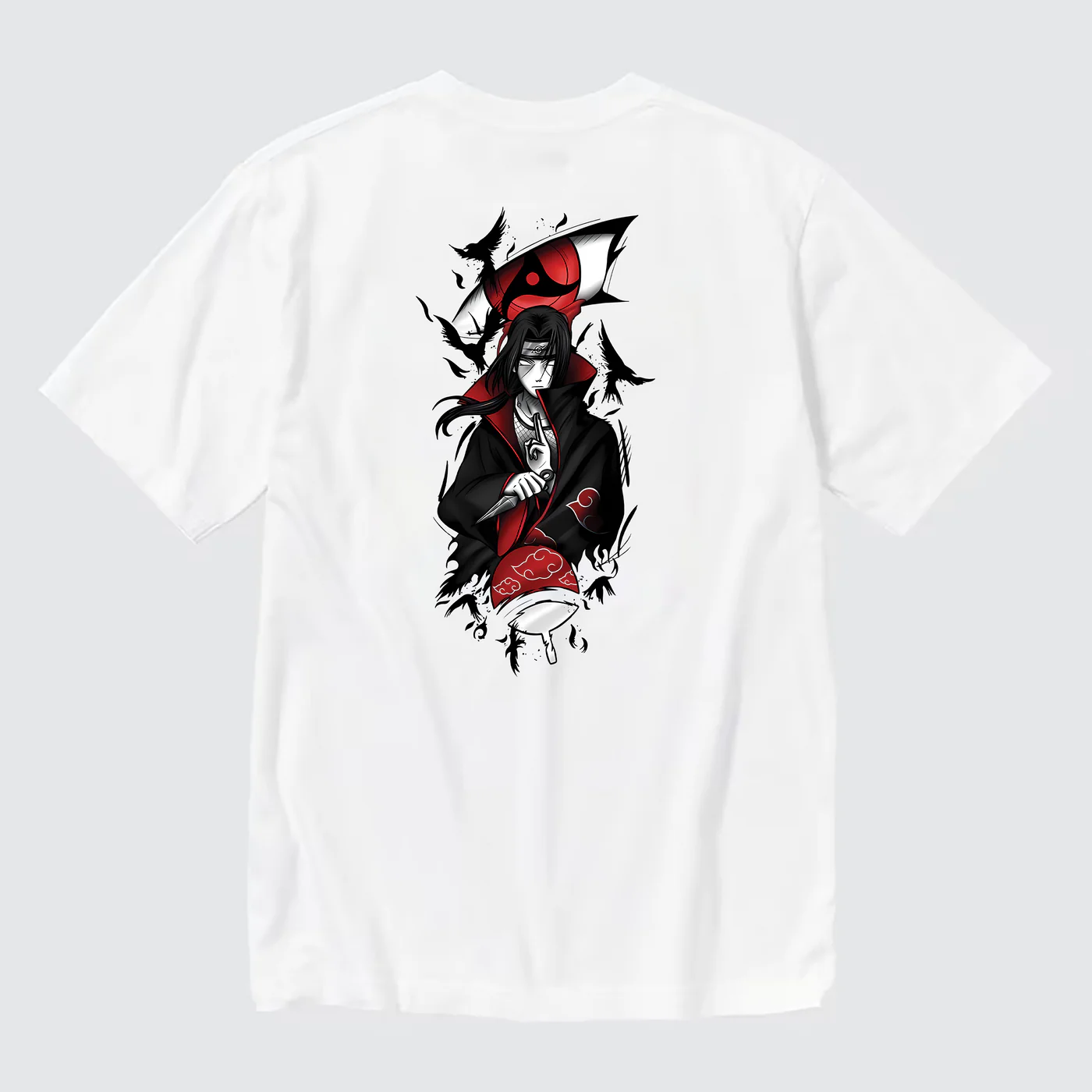 Flash Sale UCHIHA SASUKE T-SHIRT / TRẮNG