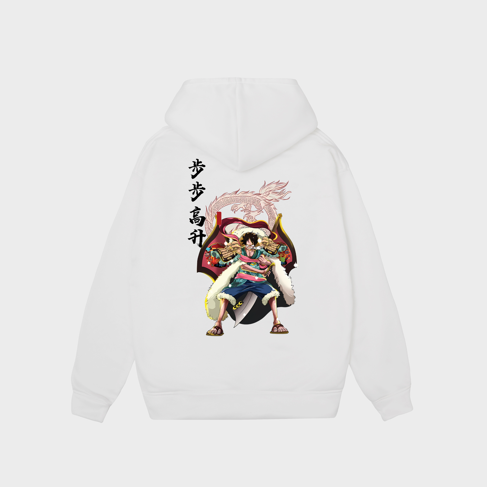 ONE PIECE LUFFY GEAR 5 HOODIE / TRẮNG