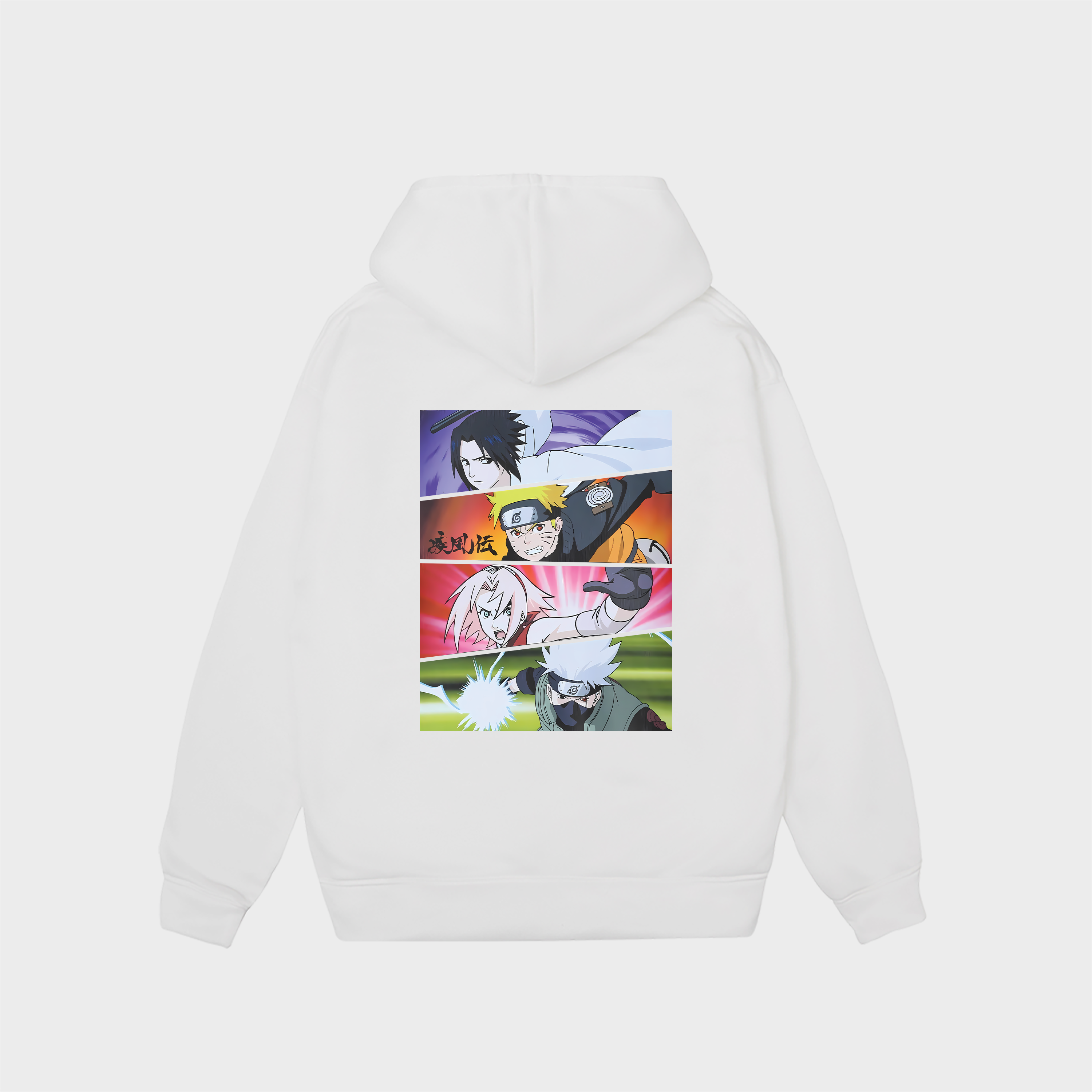 NARUTO AEROCOOL HOODIE / TRẮNG