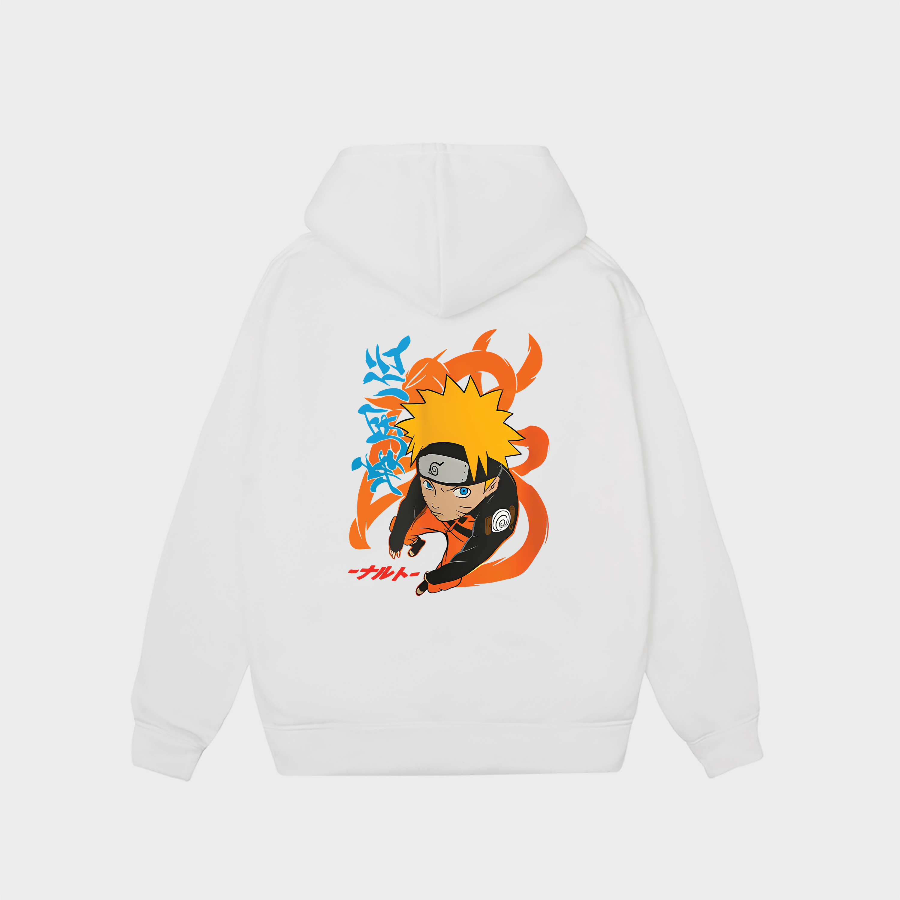 NARUTO UZUMAKI UNISEX HOODIE / TRẮNG