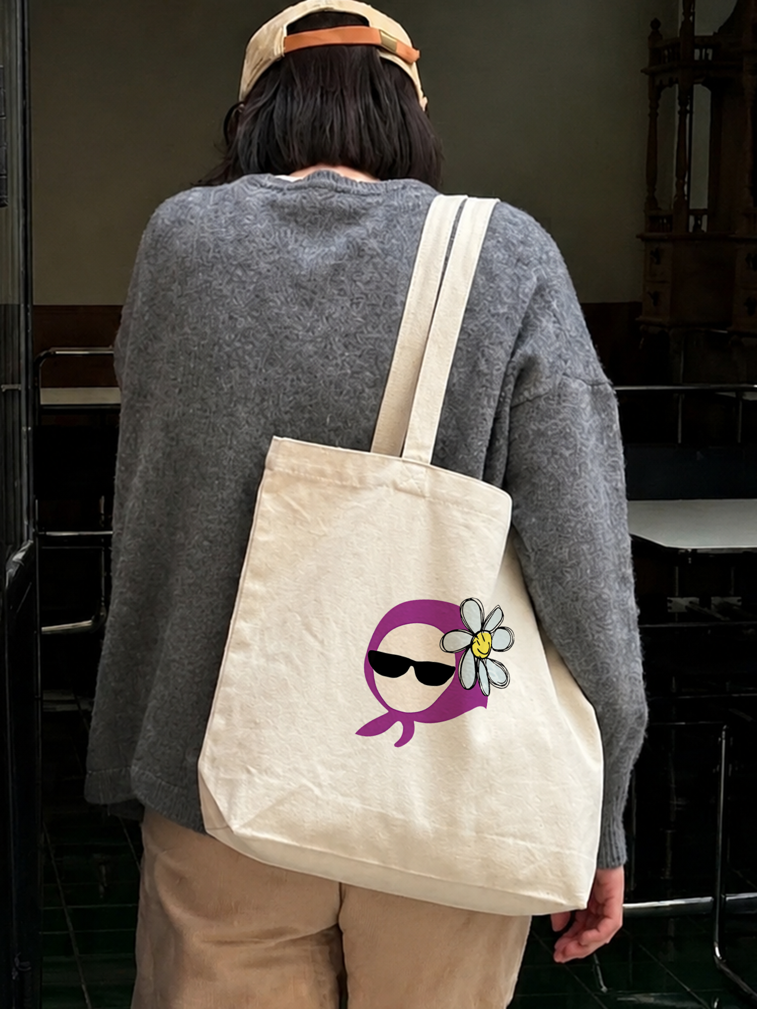 Túi Tote Idol G-Dragon Flower Peace