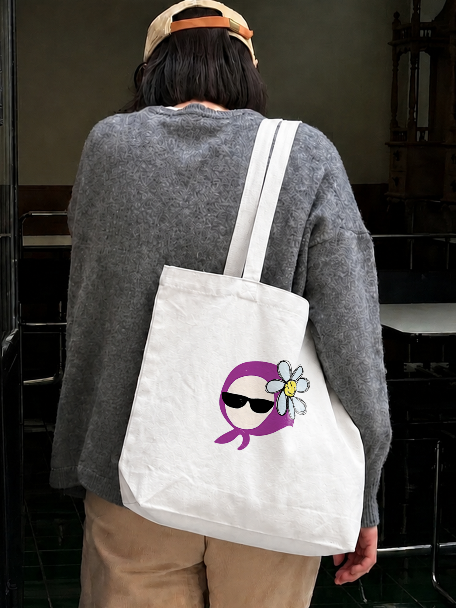 Túi Tote Idol G-Dragon Flower Peace