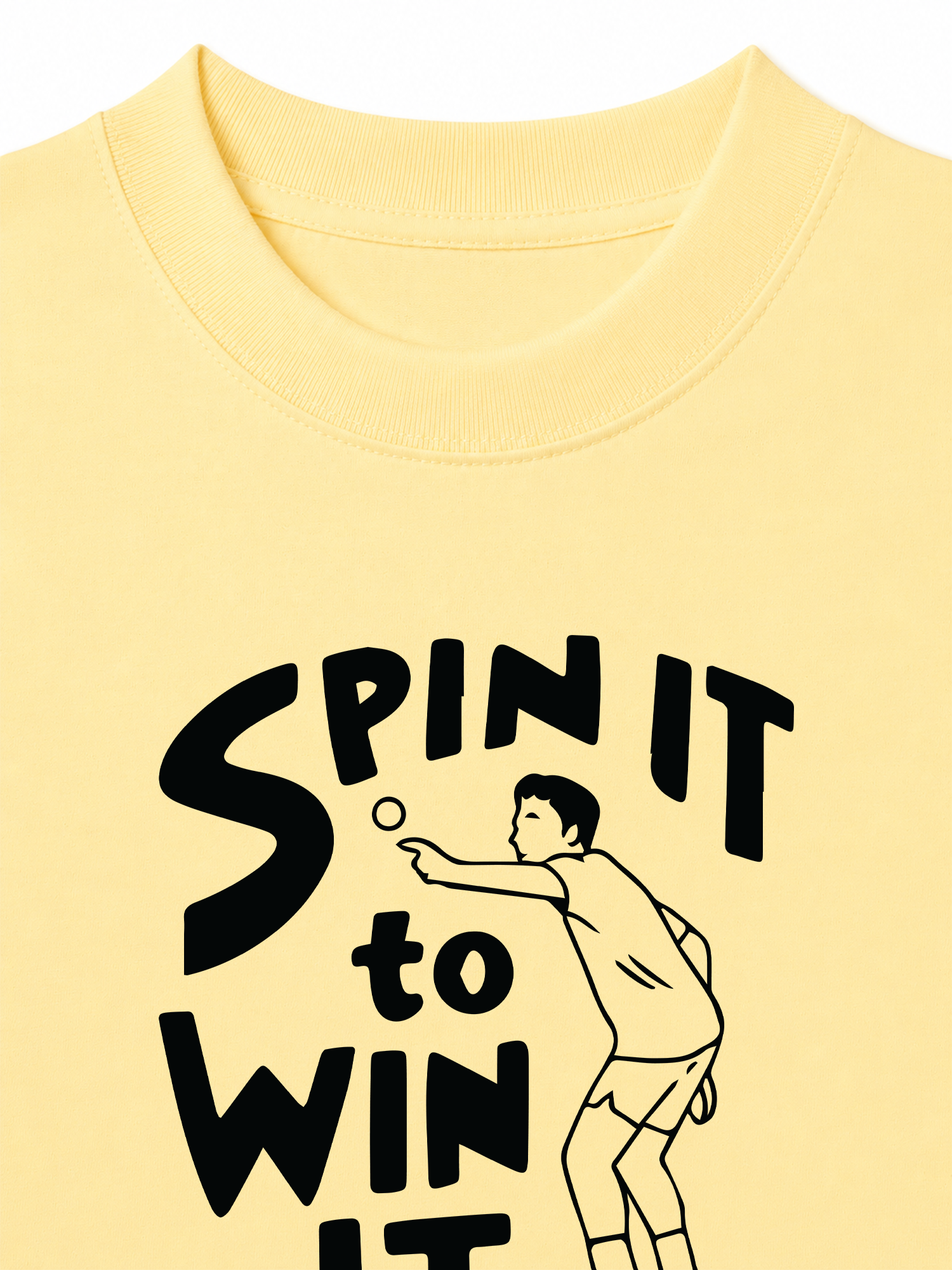 Áo Thun Relaxed Fit Spin To Win