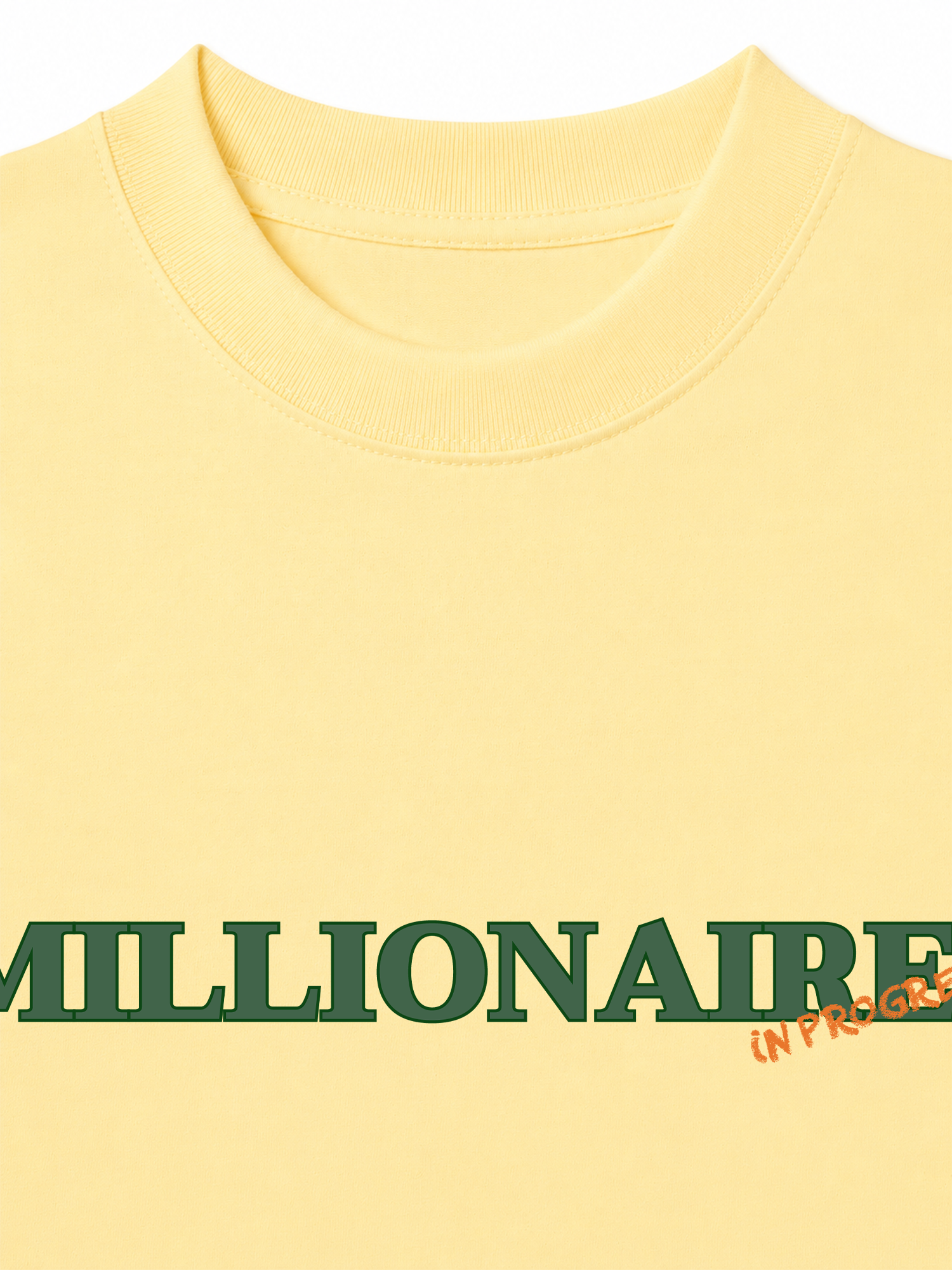 Áo Thun Relaxed Fit Money Millionaire In Progress