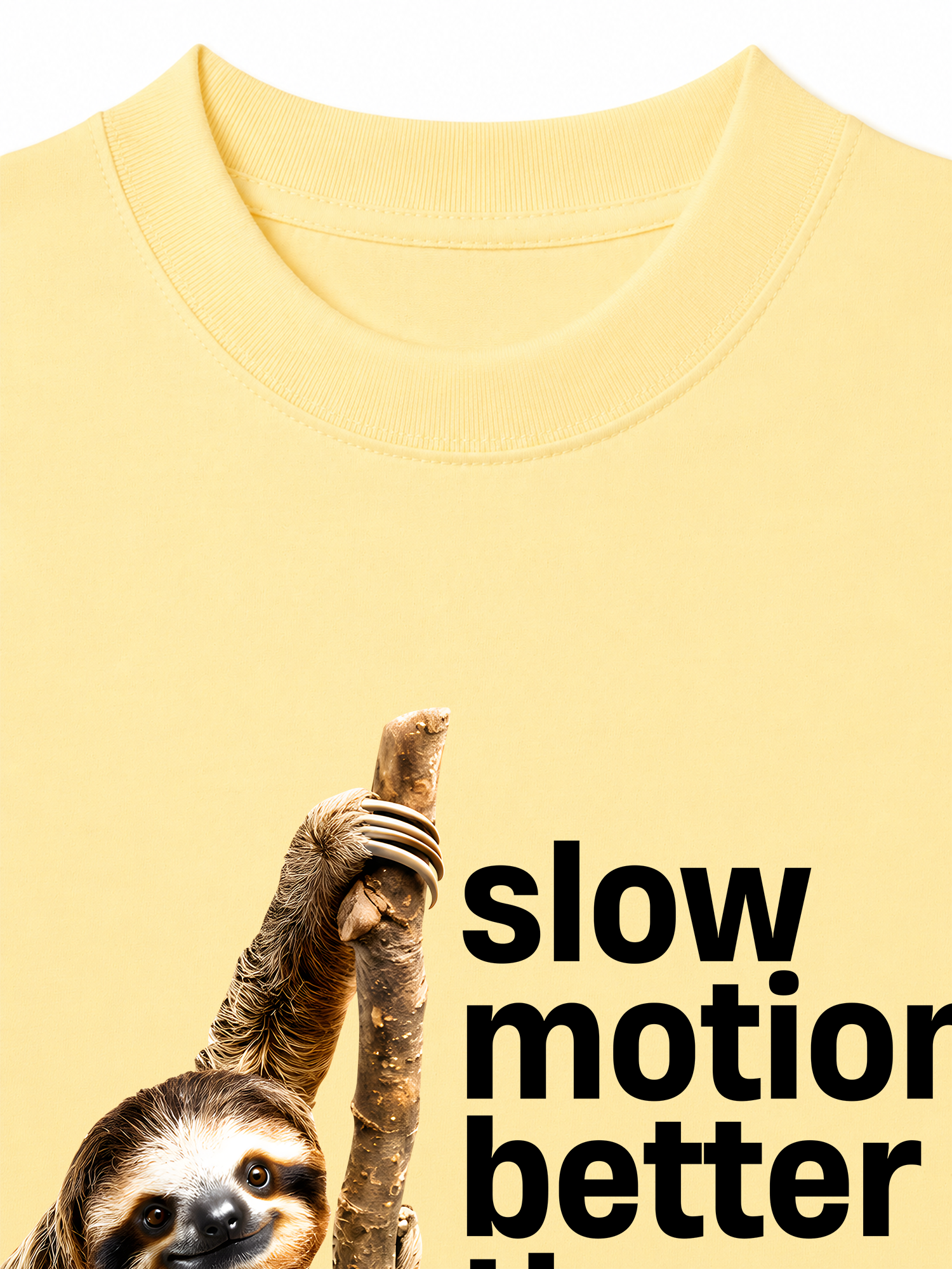 Áo Thun Relaxed Fit Slow Motion