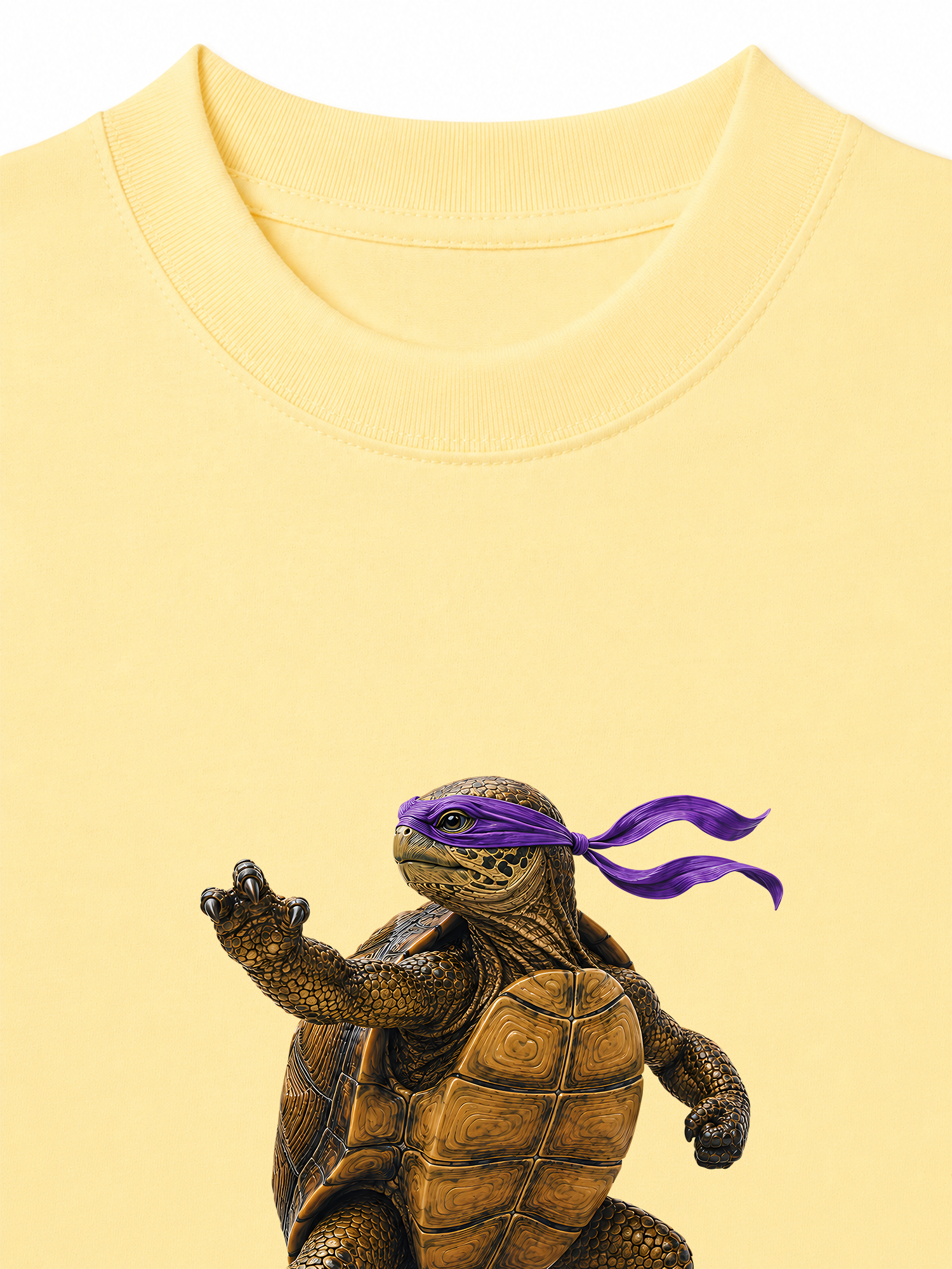 Áo Thun Relaxed Fit Purple Turtle