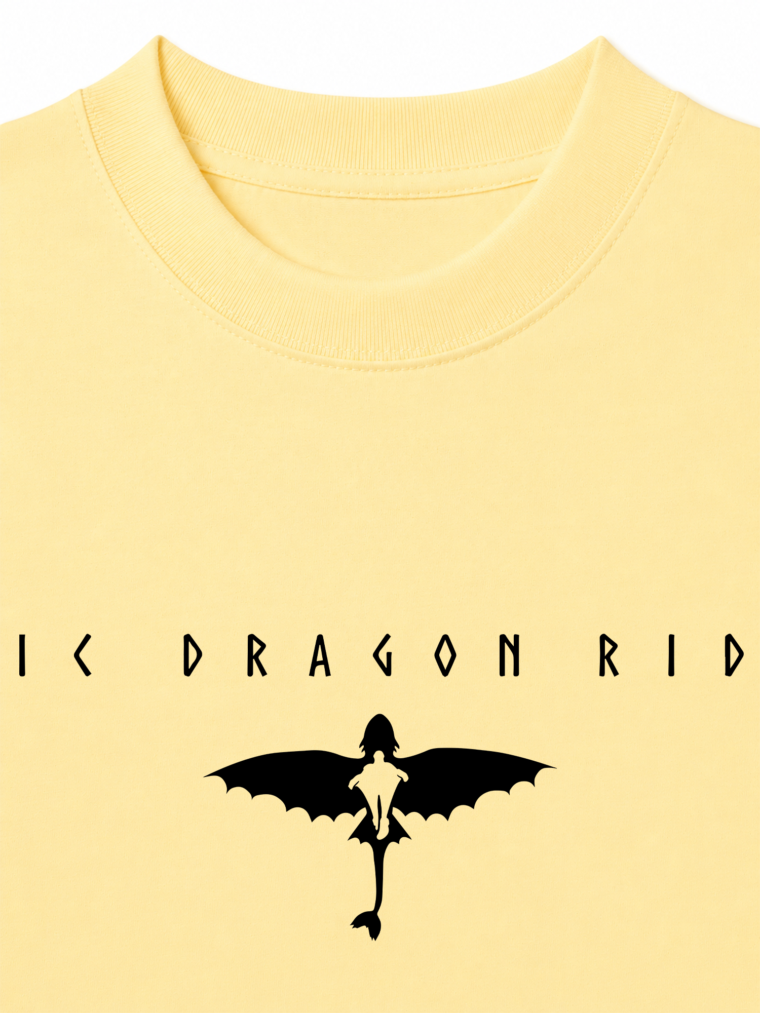 Áo Thun Relaxed Fit Dragon Rider