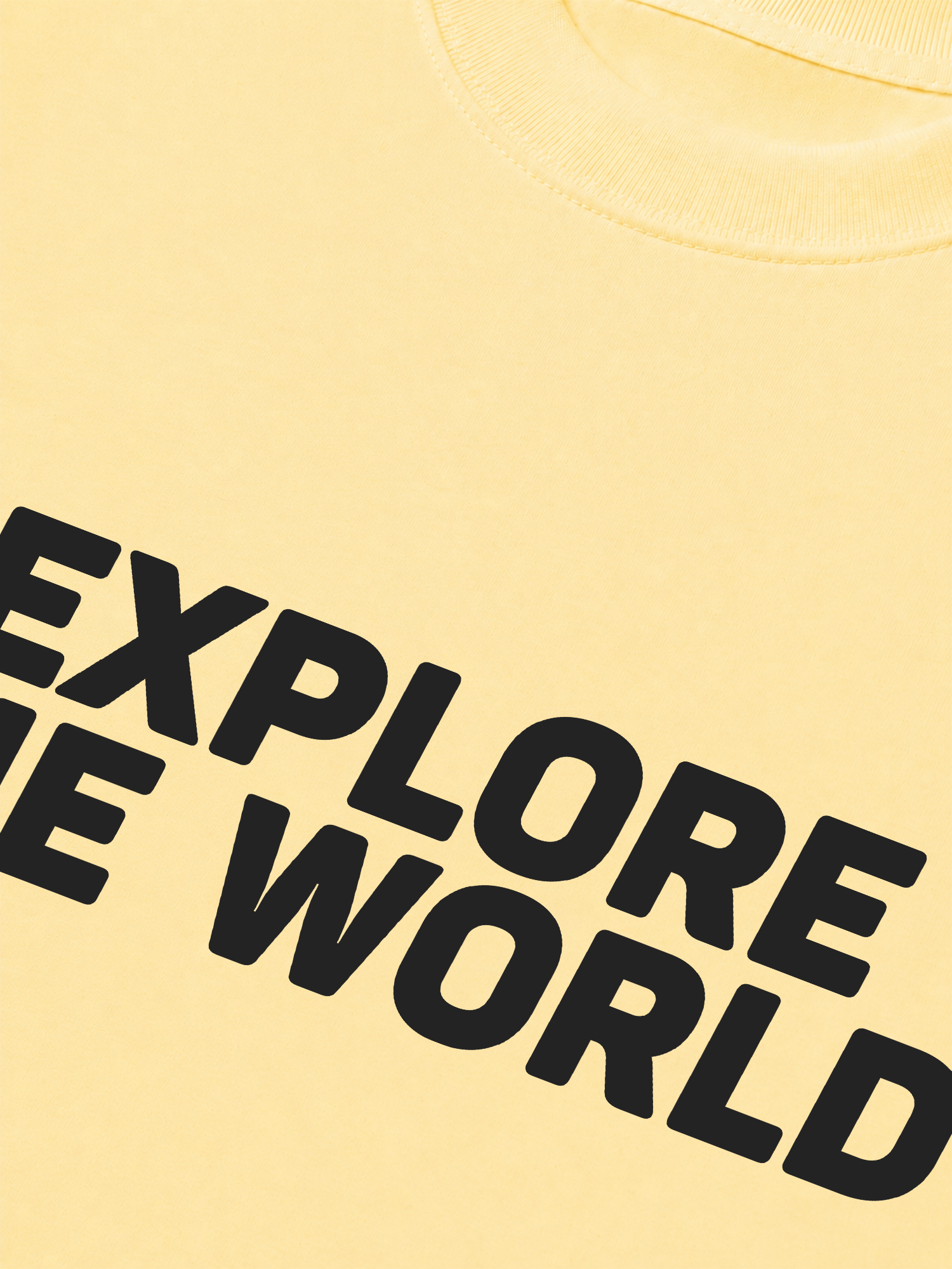 Áo Thun Relaxed Fit World Map