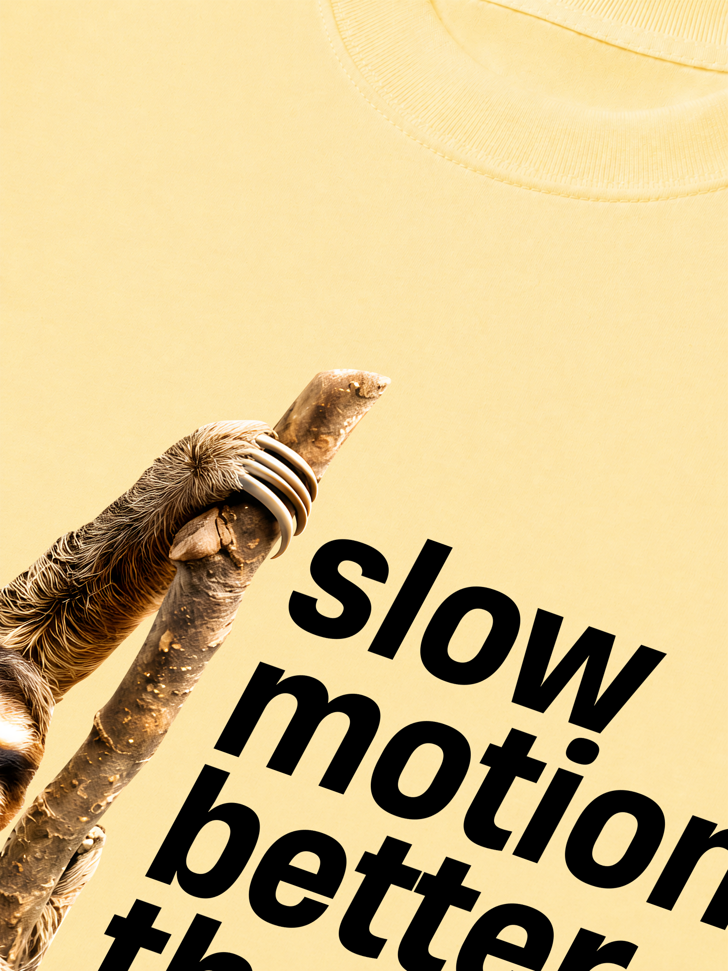 Áo Thun Relaxed Fit Slow Motion