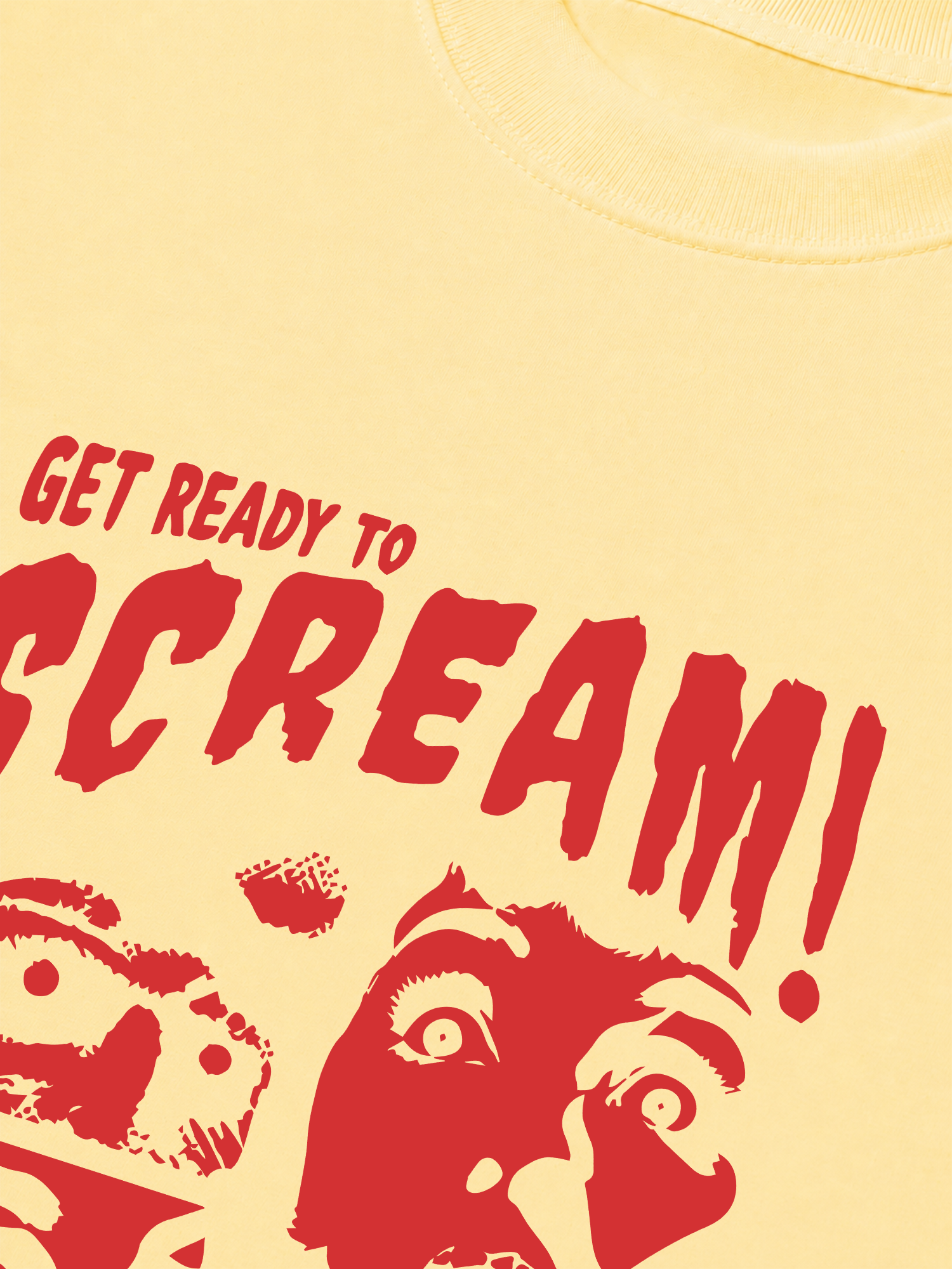 Áo Thun Relaxed Fit Scream