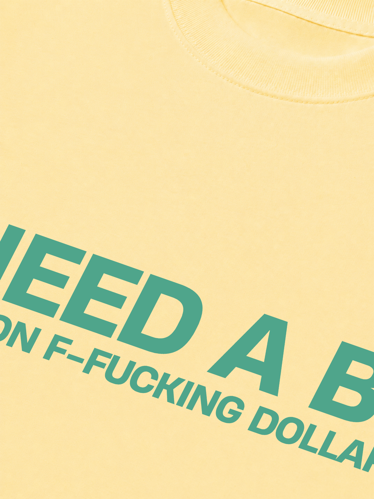 Áo Thun Relaxed Fit I Need A BF