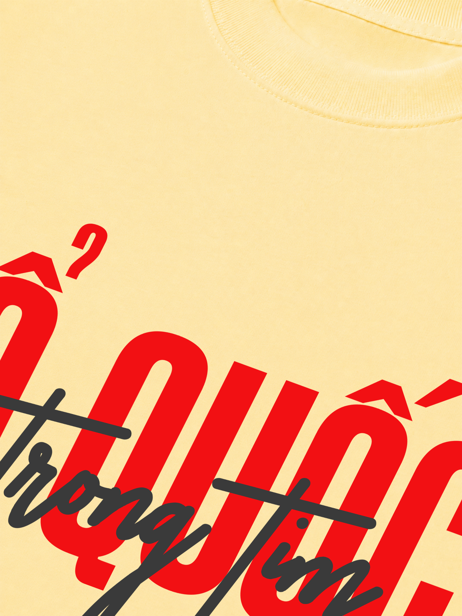 Áo Thun Relaxed Fit Tổ Quốc Trong Tim