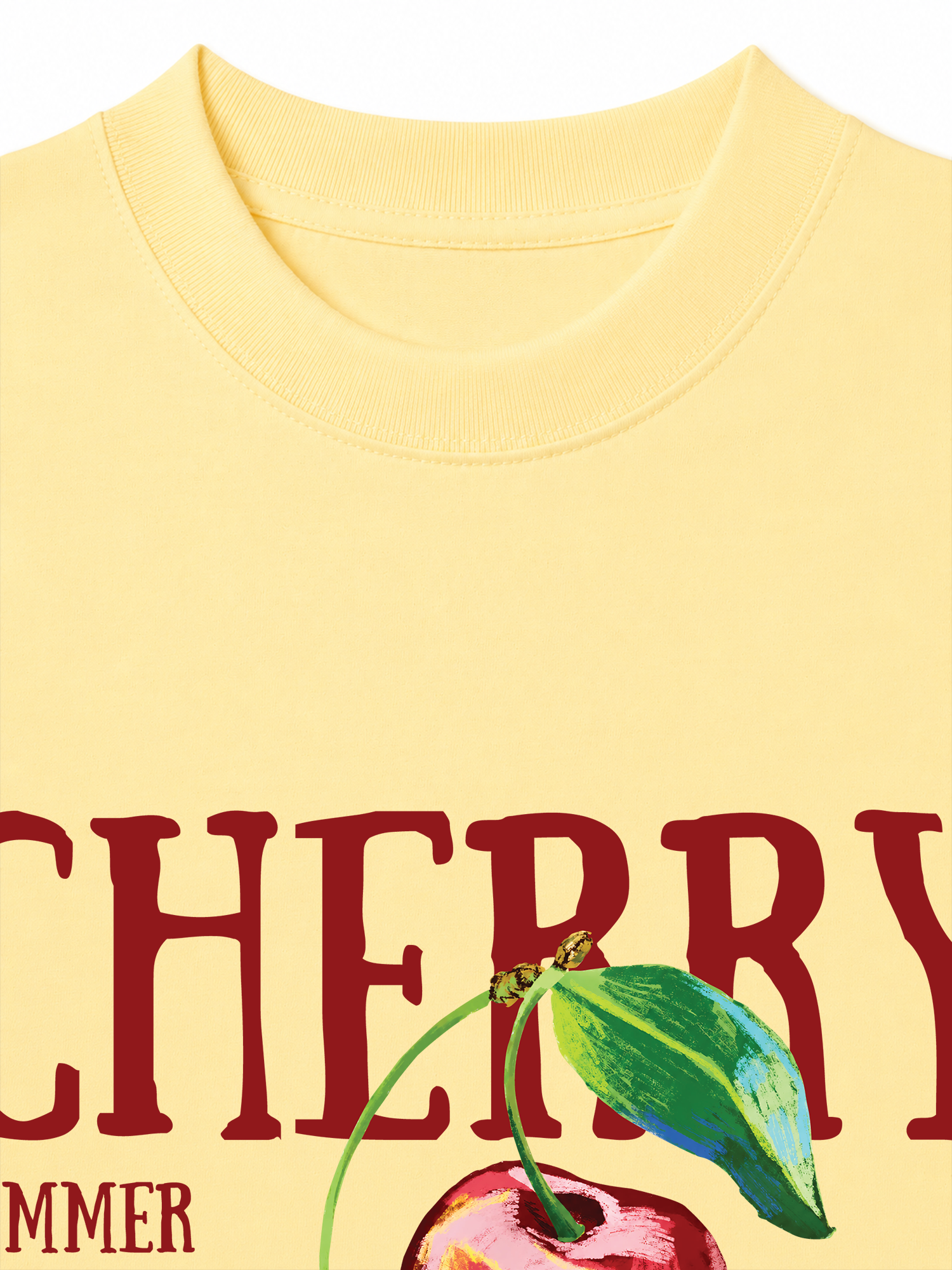 Áo Thun Relaxed Fit Tropical Cherry Summer