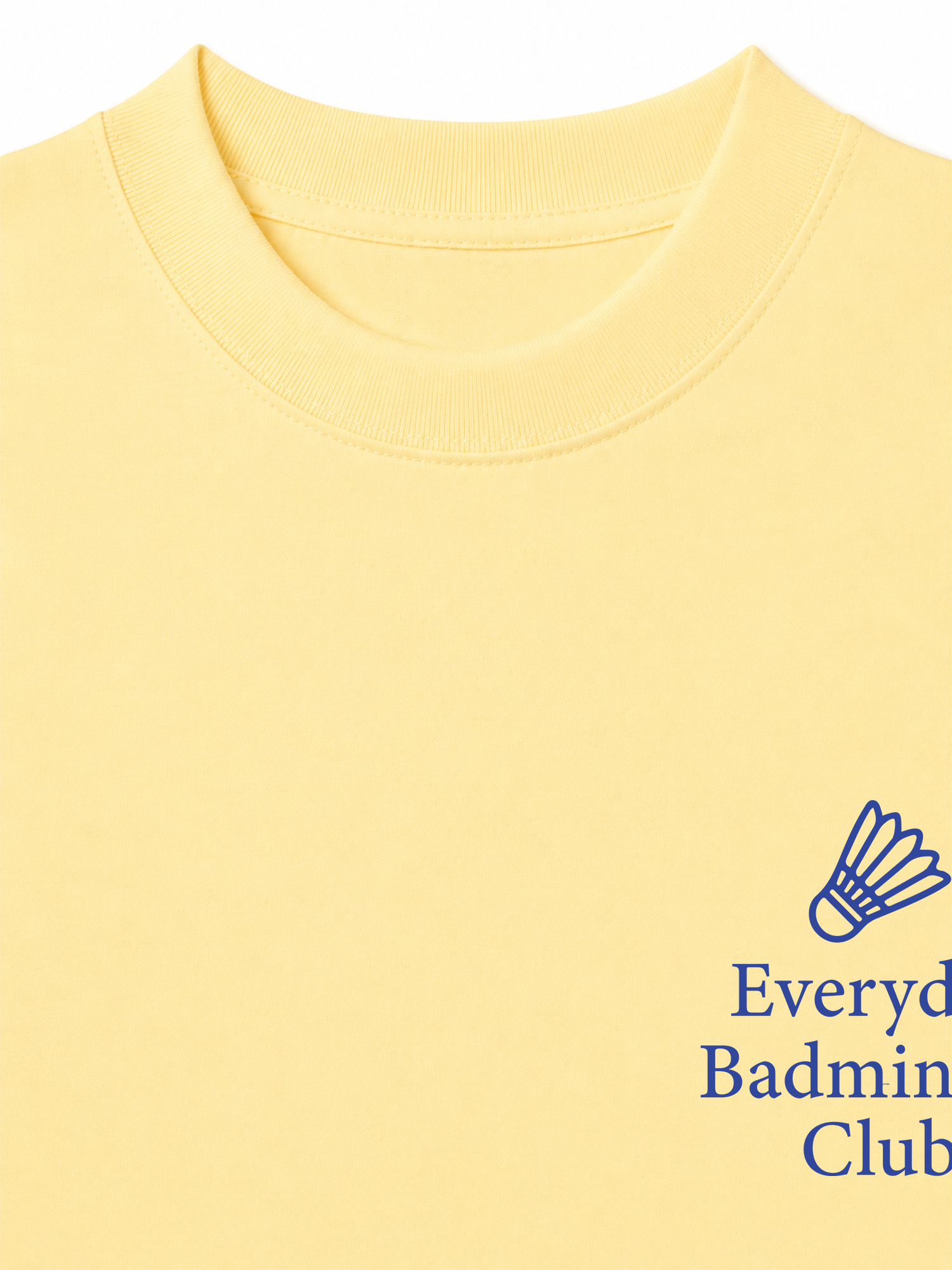 Áo Thun Relaxed Fit Everyday Badminton Club