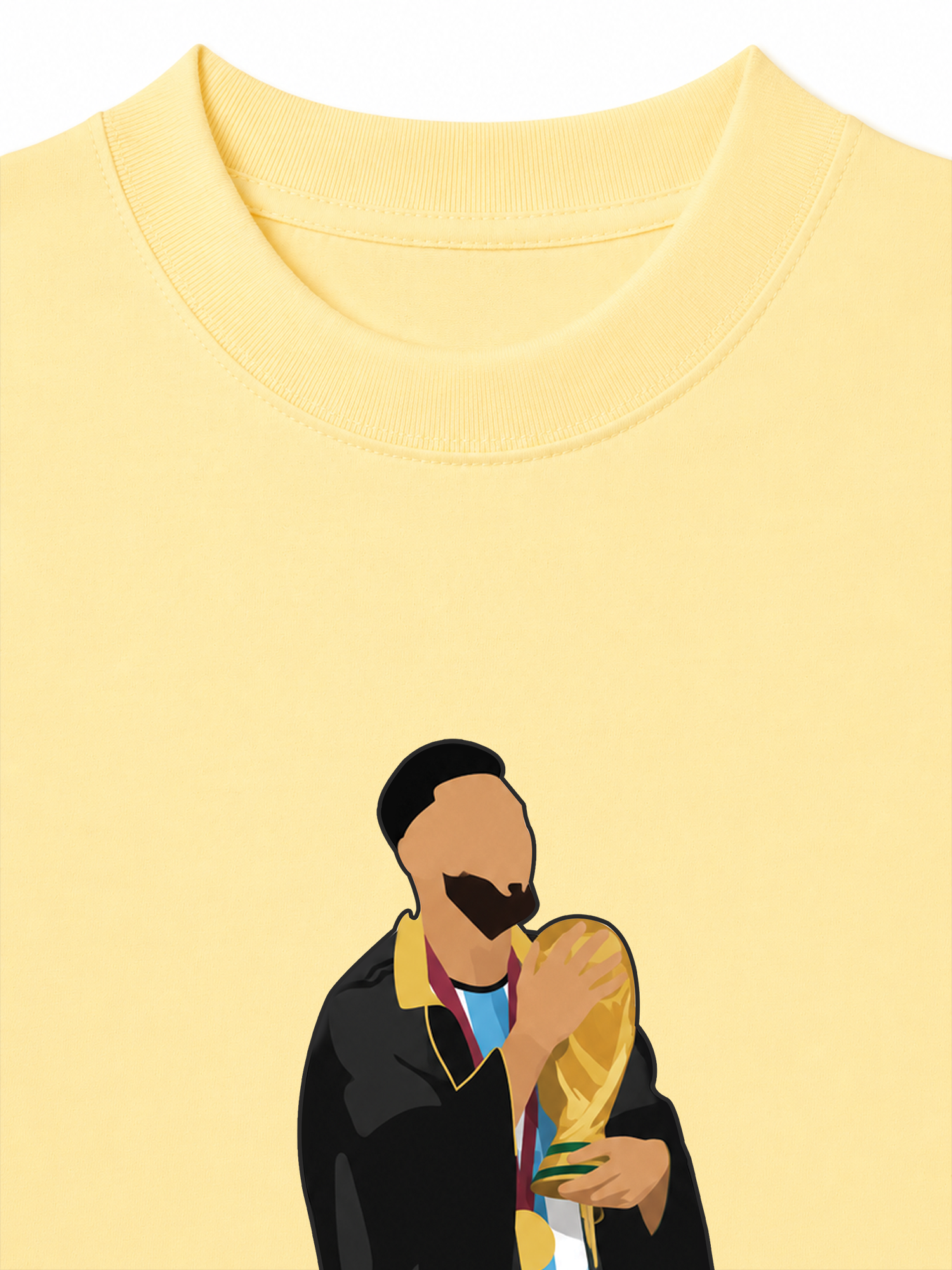 Áo Thun Relaxed Fit  The Goat The Legend