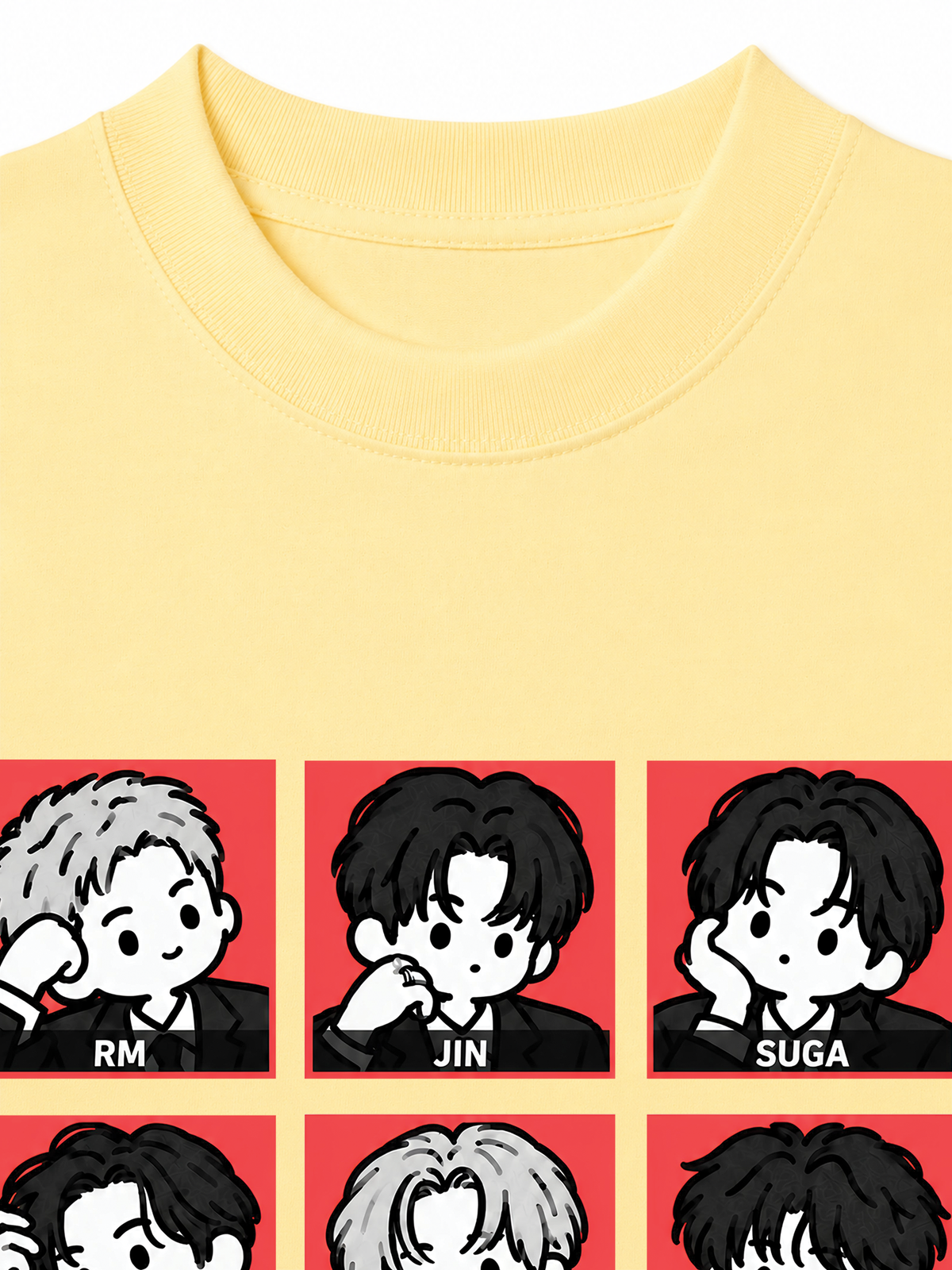 Áo Thun Relaxed Fit Bangtan Boys