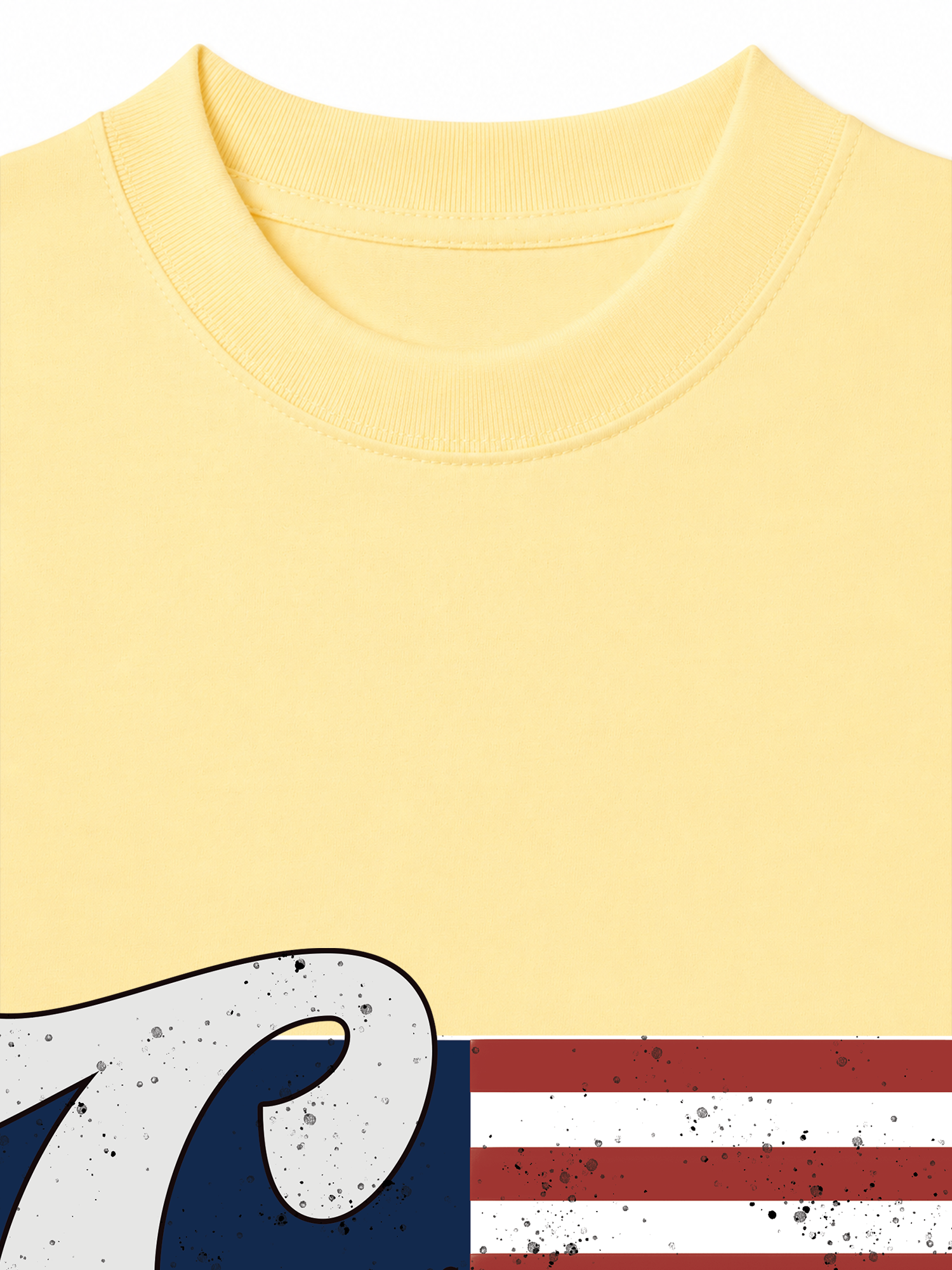 Áo Thun Relaxed Fit USA Vintage Flag