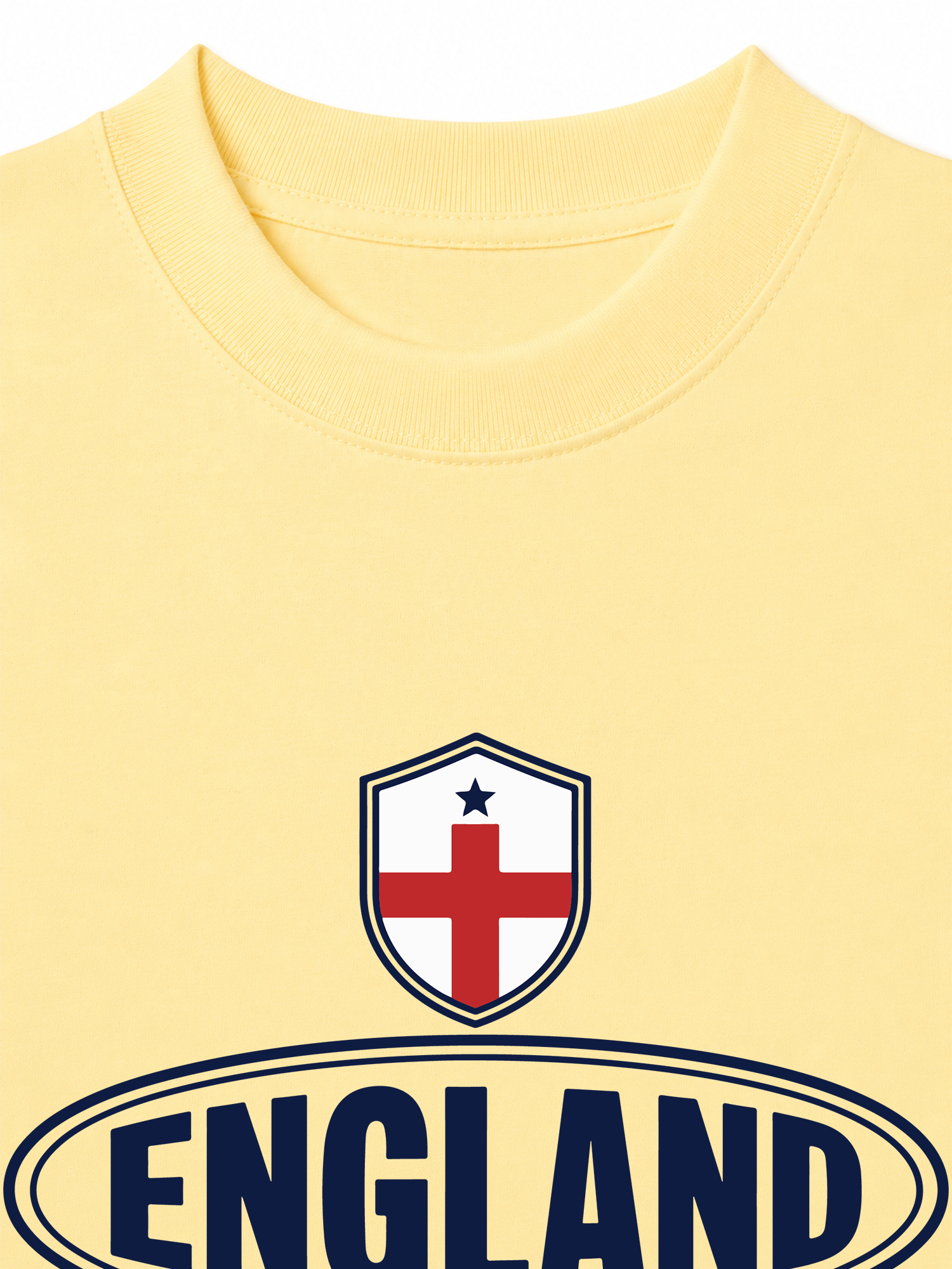 Áo Thun Relaxed Fit Soccer England Red White Spirit