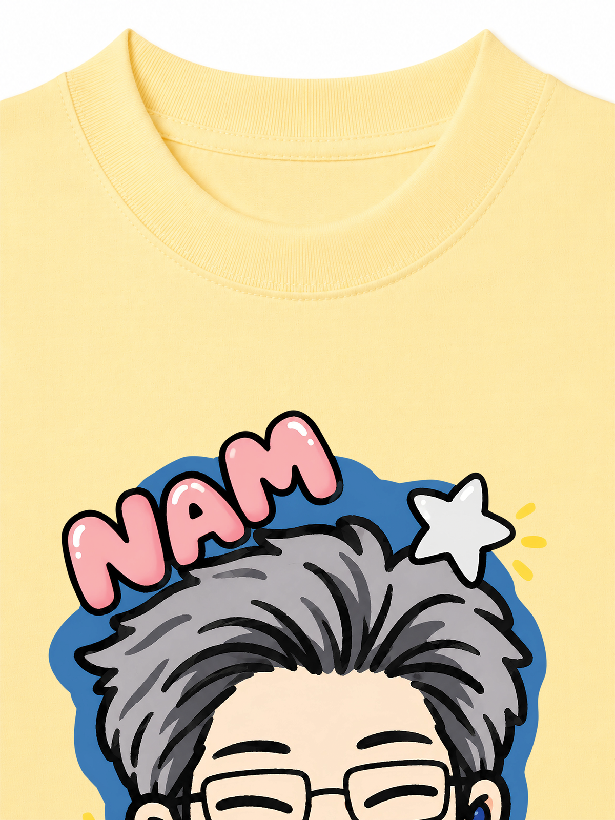 Áo Thun Relaxed Fit RM Chibi