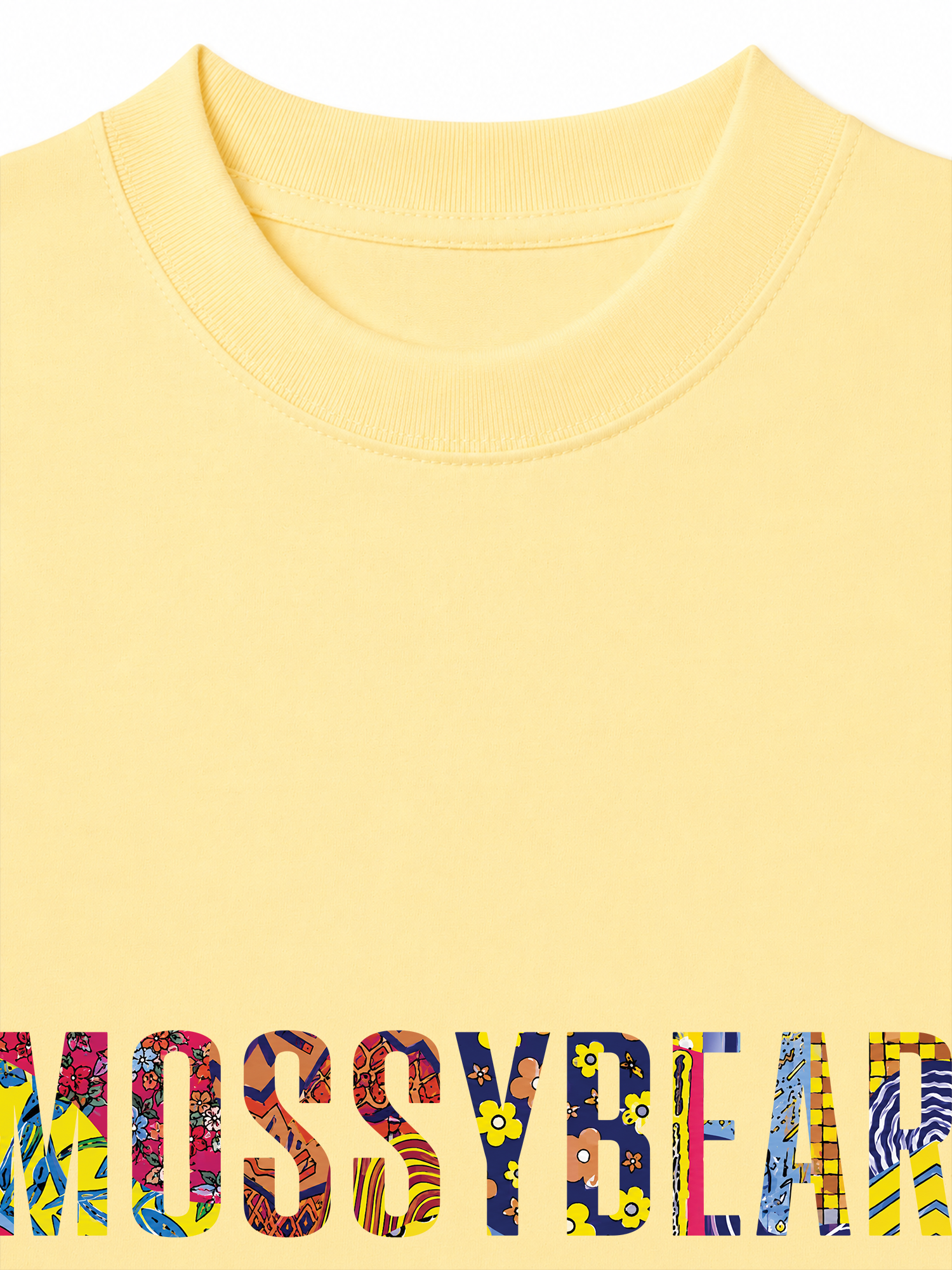 Áo Thun Relaxed Fit Mossy Bear Retro Logo