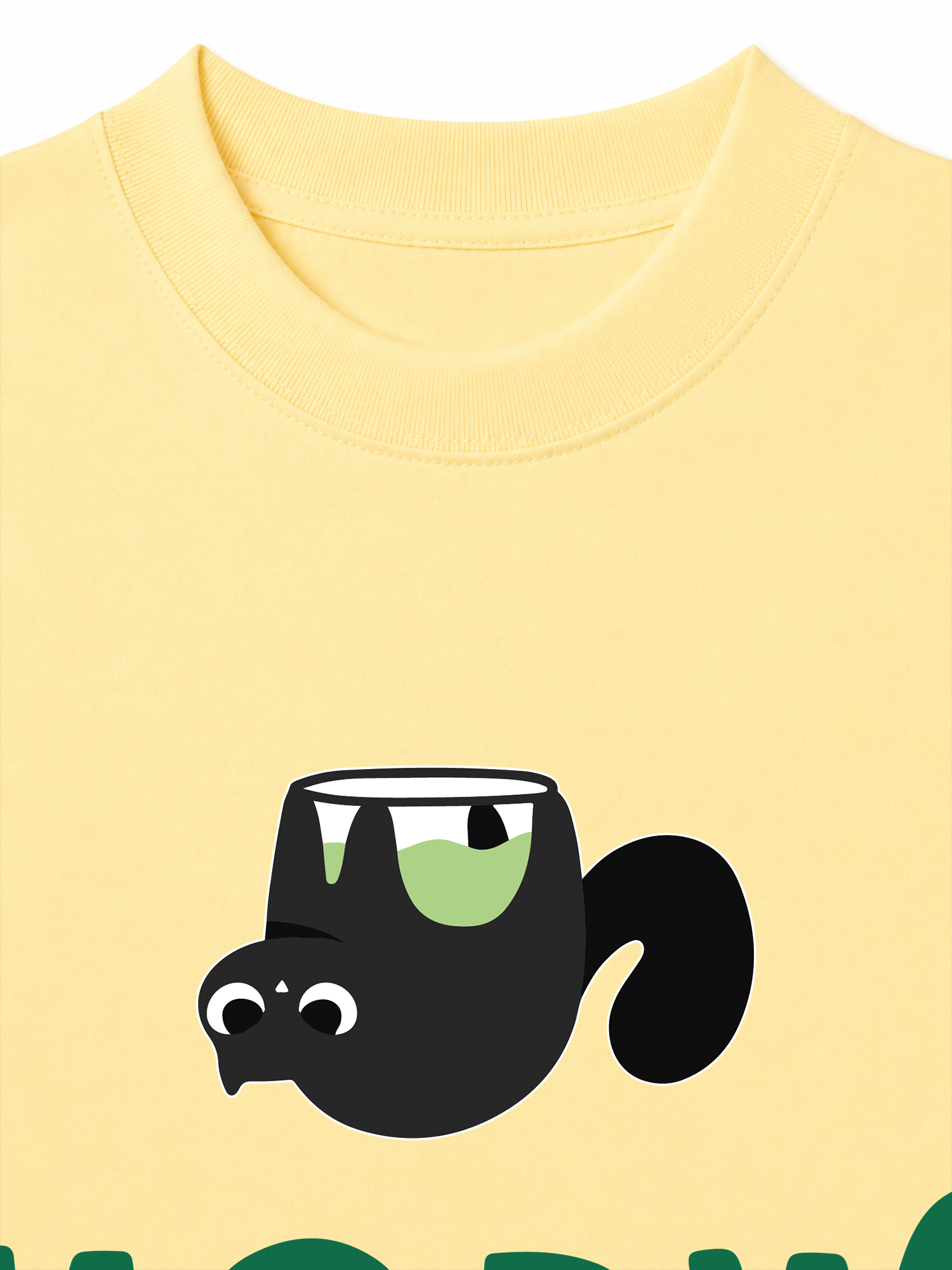 Áo Thun Relaxed Fit Soft Paw Meaw-tcha