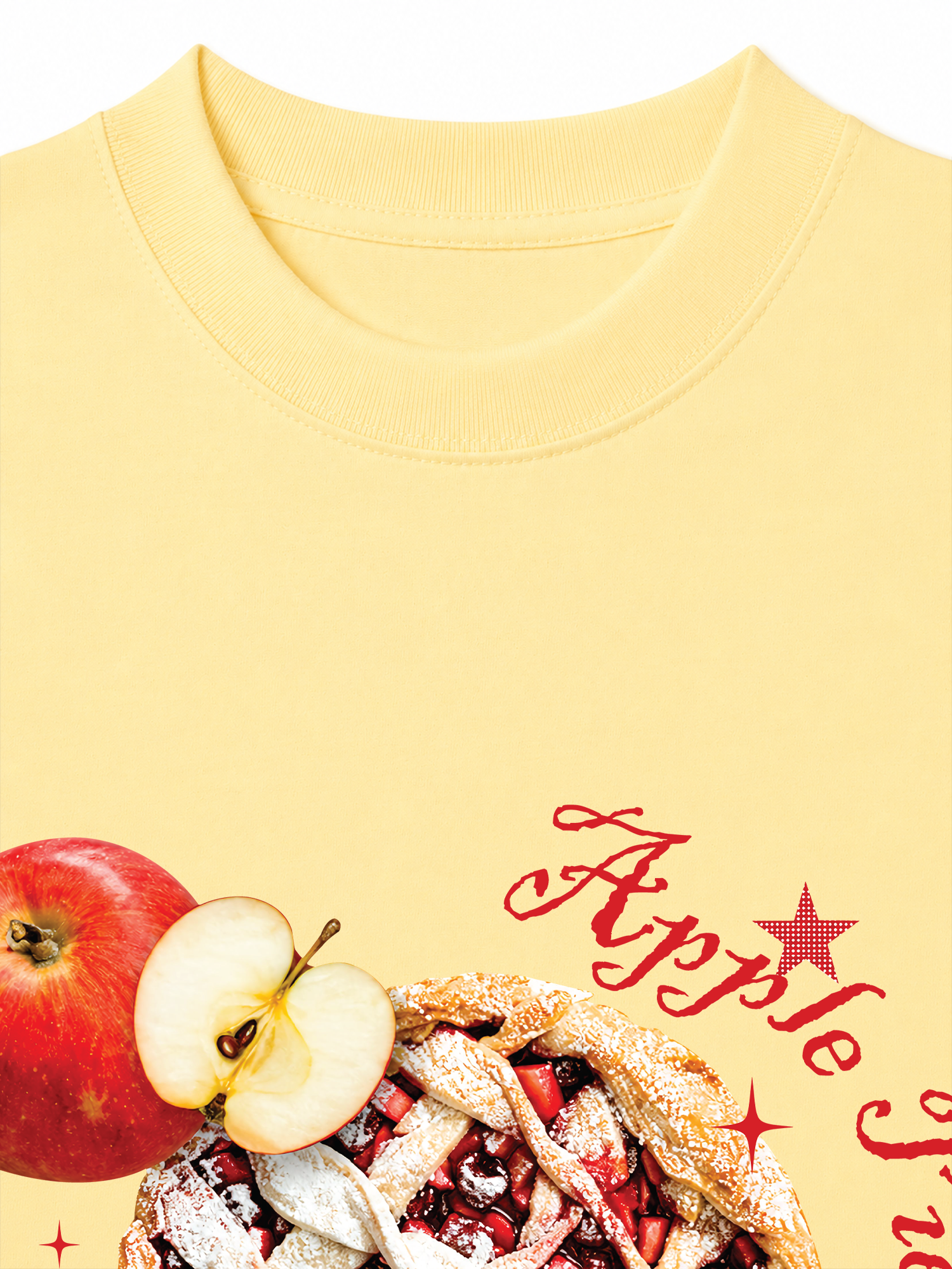 Áo Thun Relaxed Fit Apple Pie