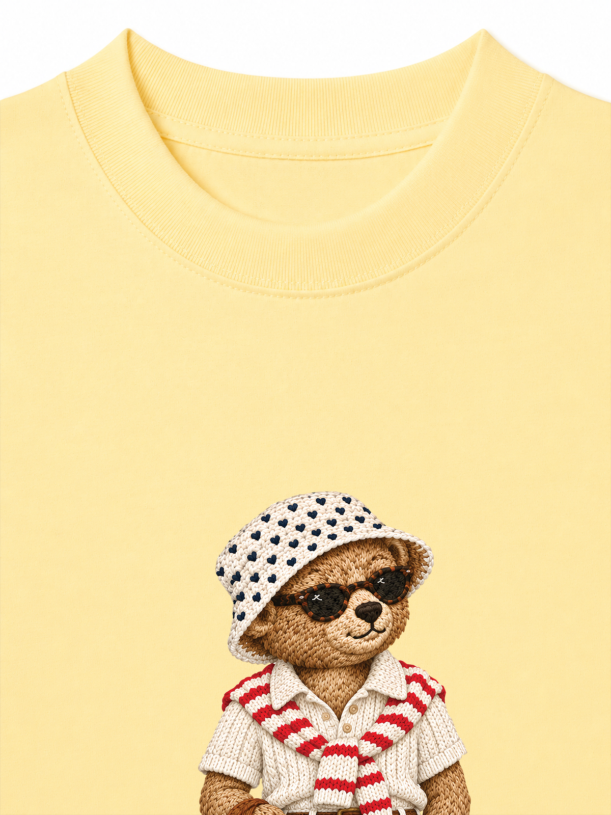 Áo Thun Relaxed Fit Bear Autumn Vibes