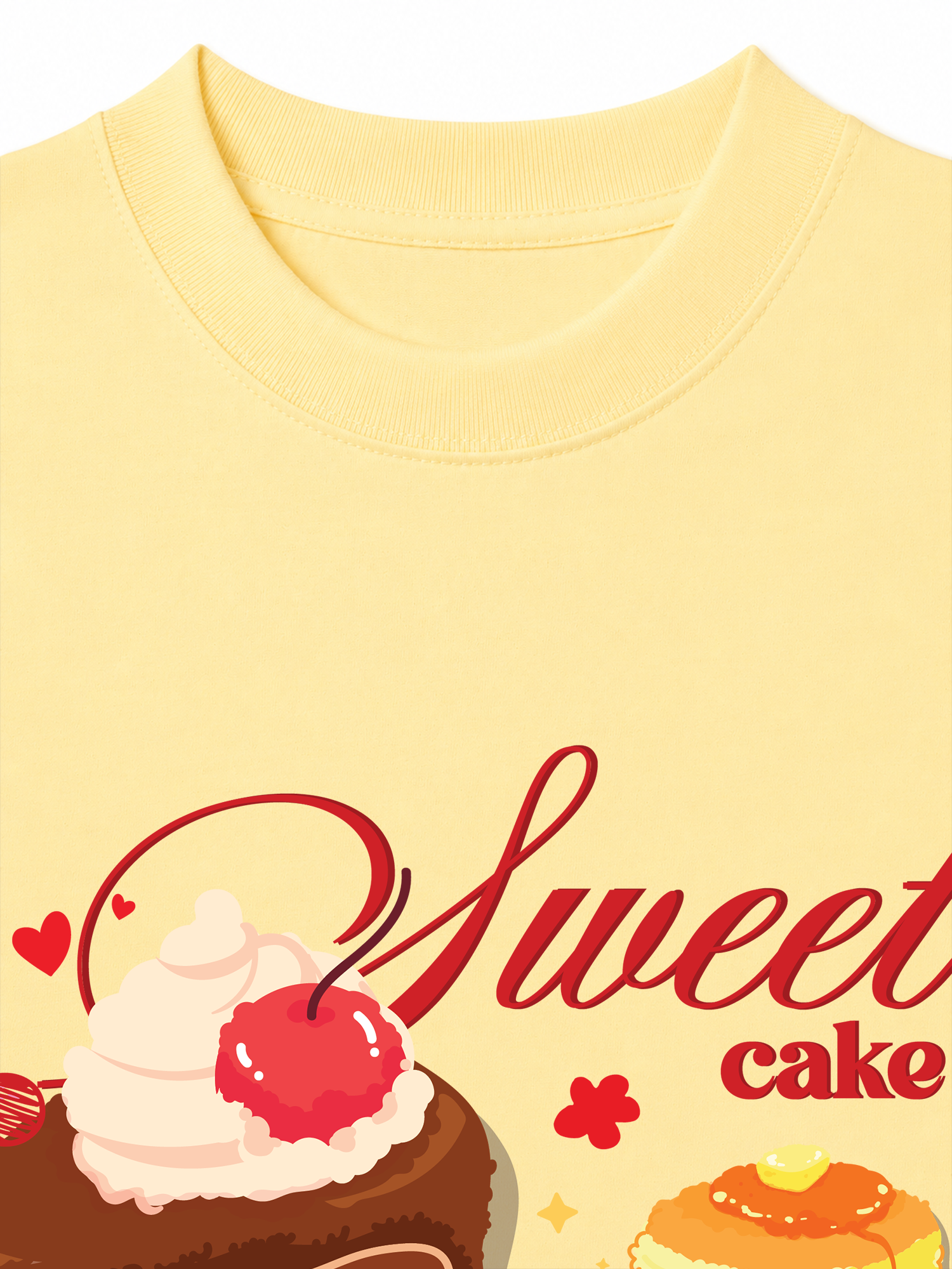 Áo Thun Relaxed Fit Sweet Cake