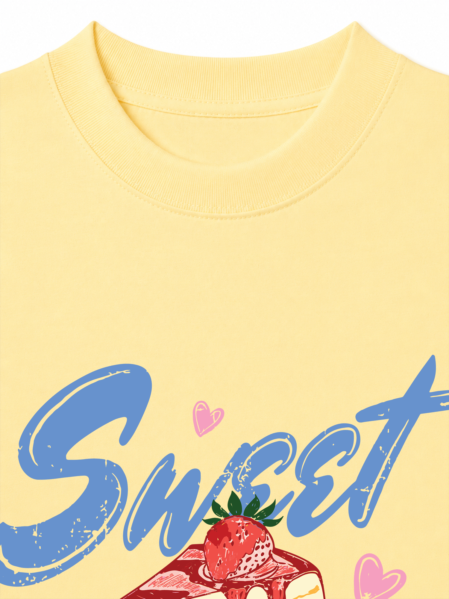 Áo Thun Relaxed Fit Sweet Cutie Strawberries