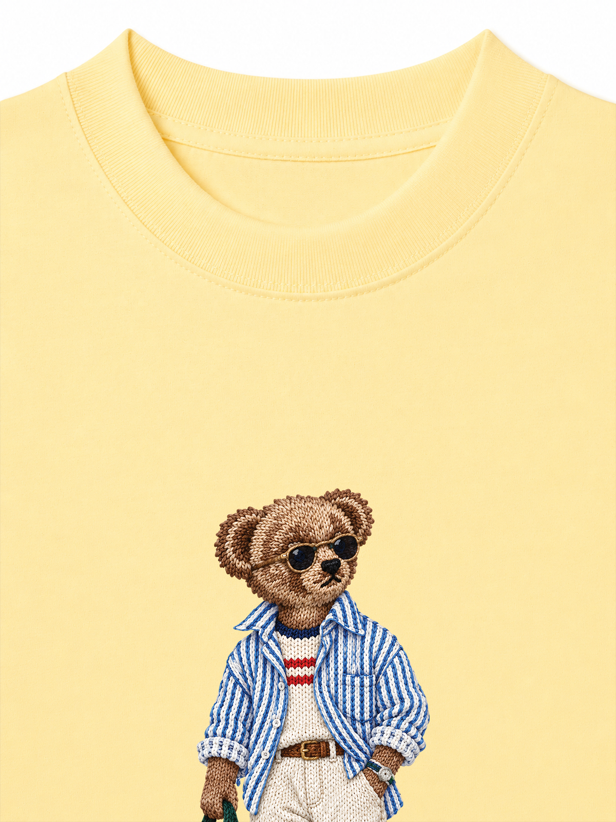 Áo Thun Relaxed Fit Bear Quiet Luxury