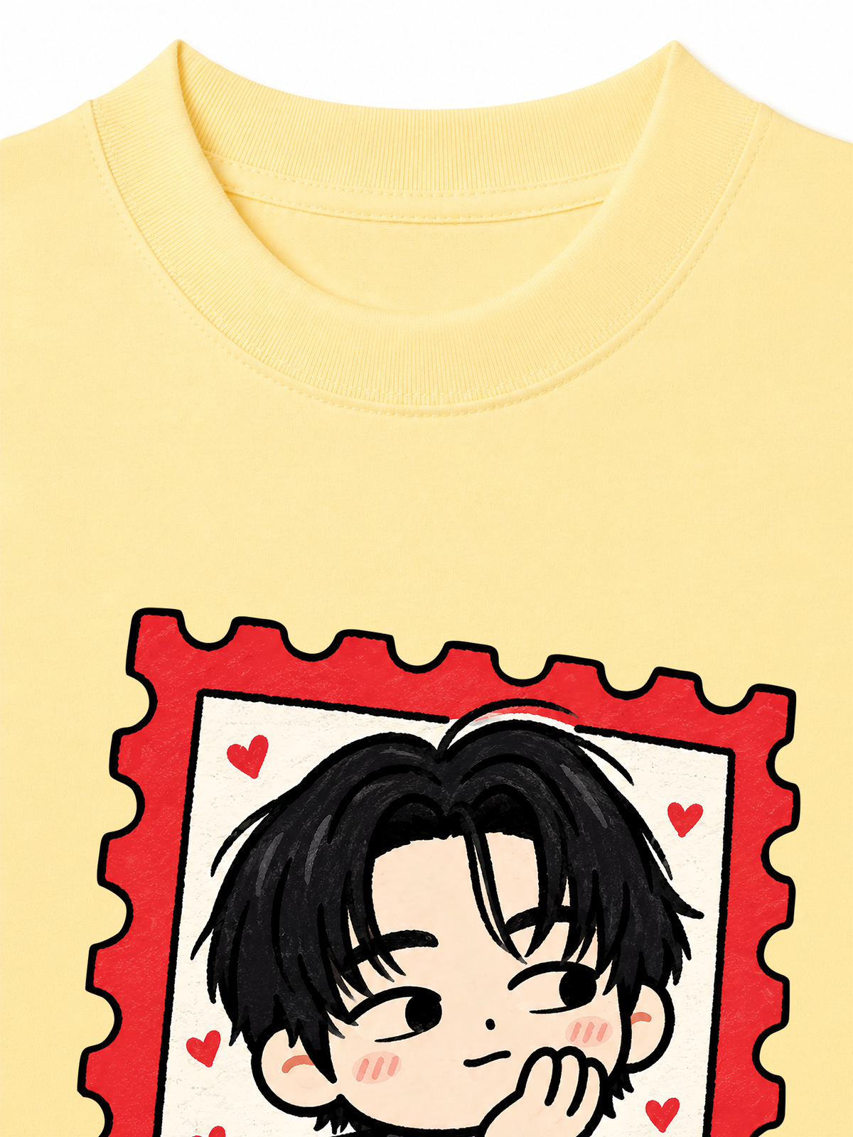 Áo Thun Relaxed Fit Teahyung Chibi