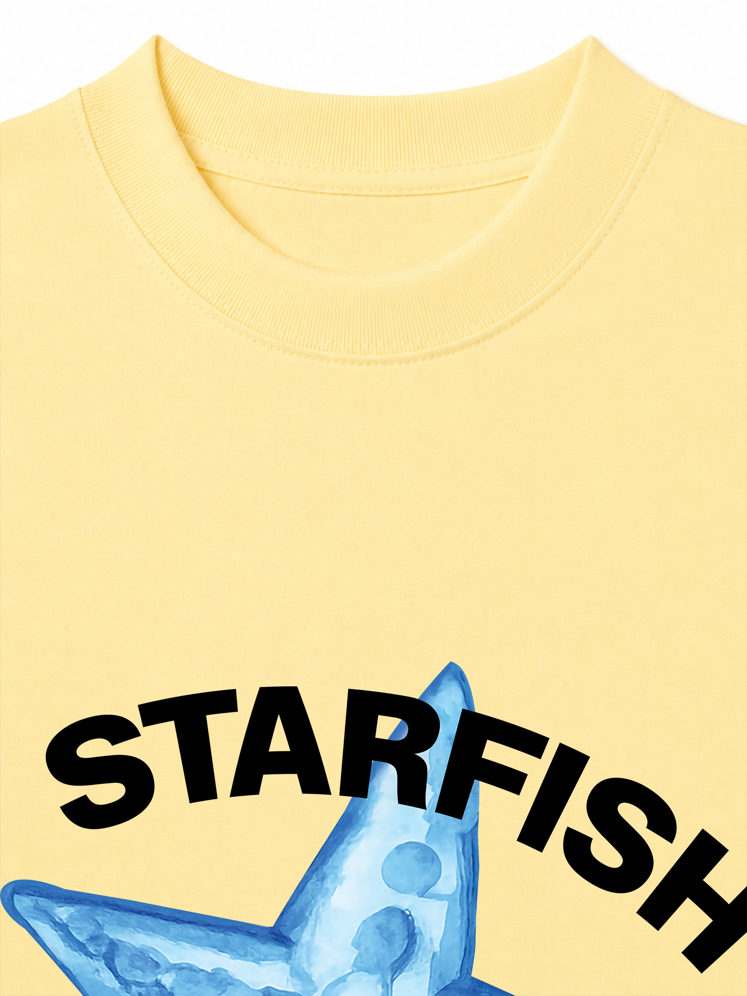 Áo Thun Relaxed Fit Tropical Bing Blue Starfish