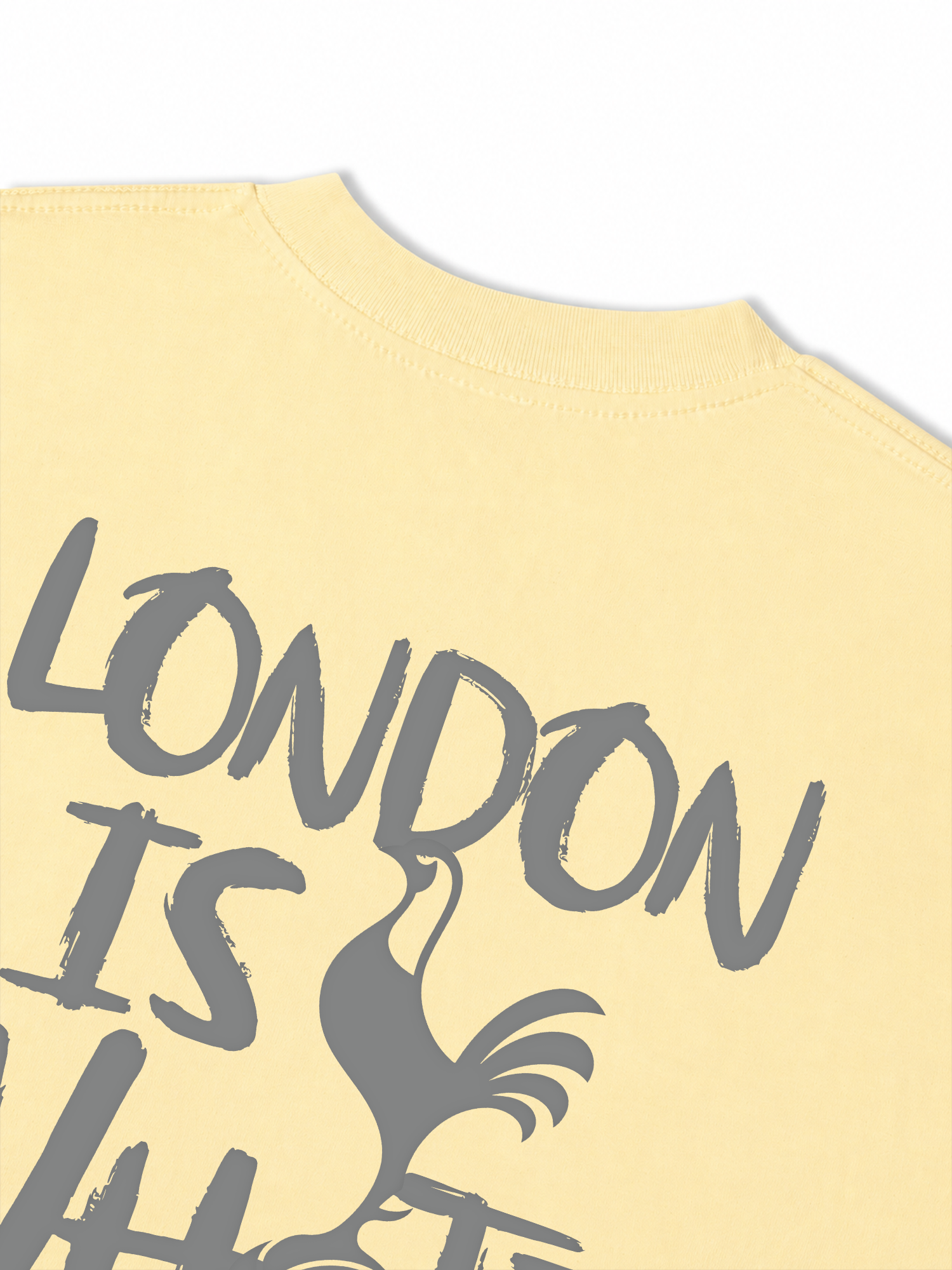 Áo Thun Relaxed Fit London Is White