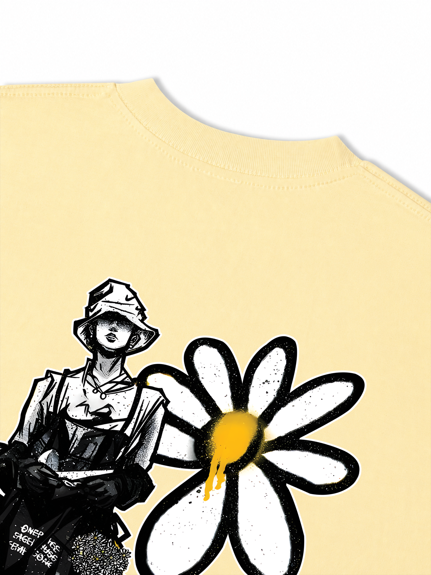 Áo Thun Relaxed Fit Floral X GD Art Daisy
