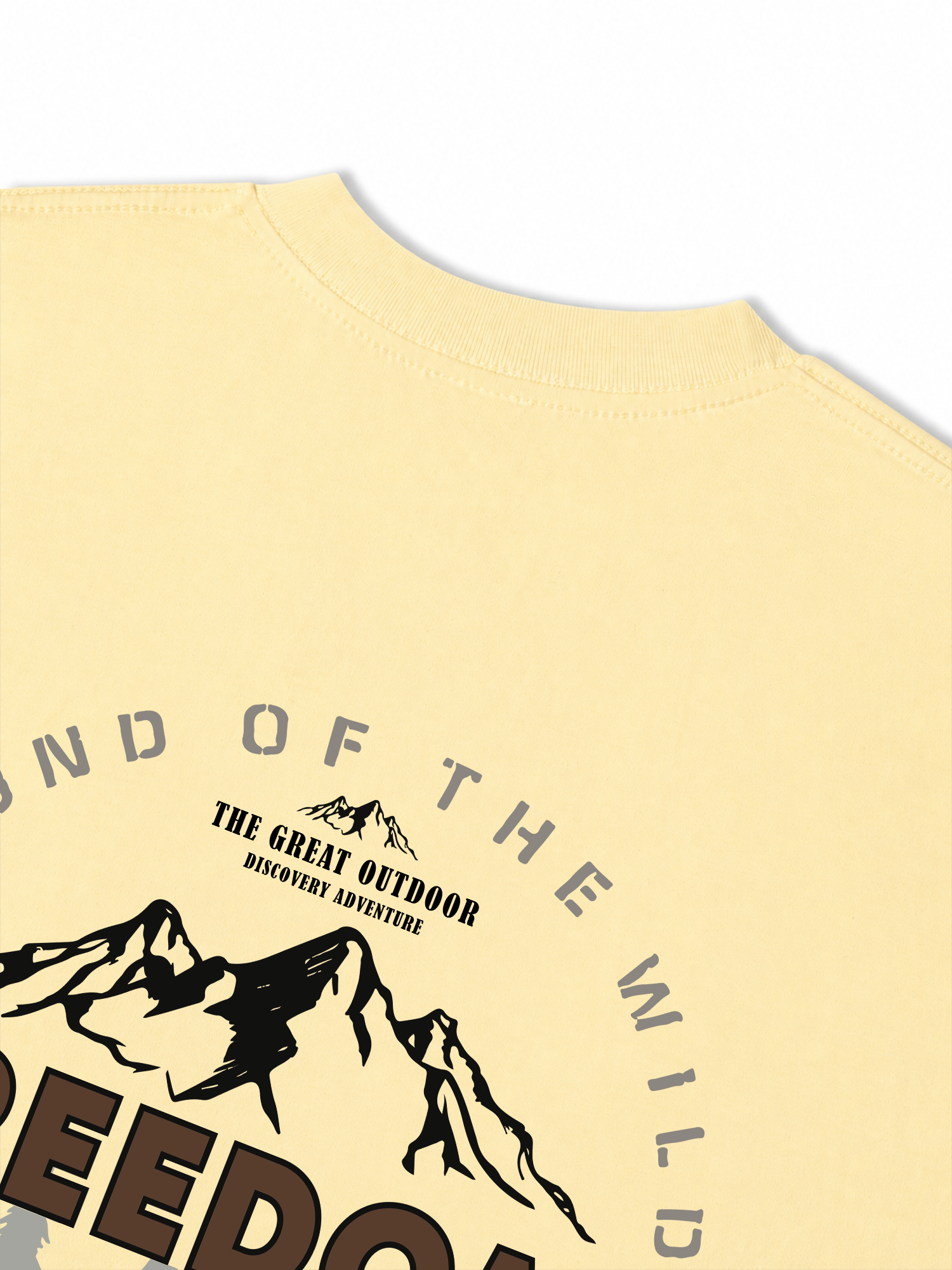Áo Thun Relaxed Fit Tshirt Adventure Freedom