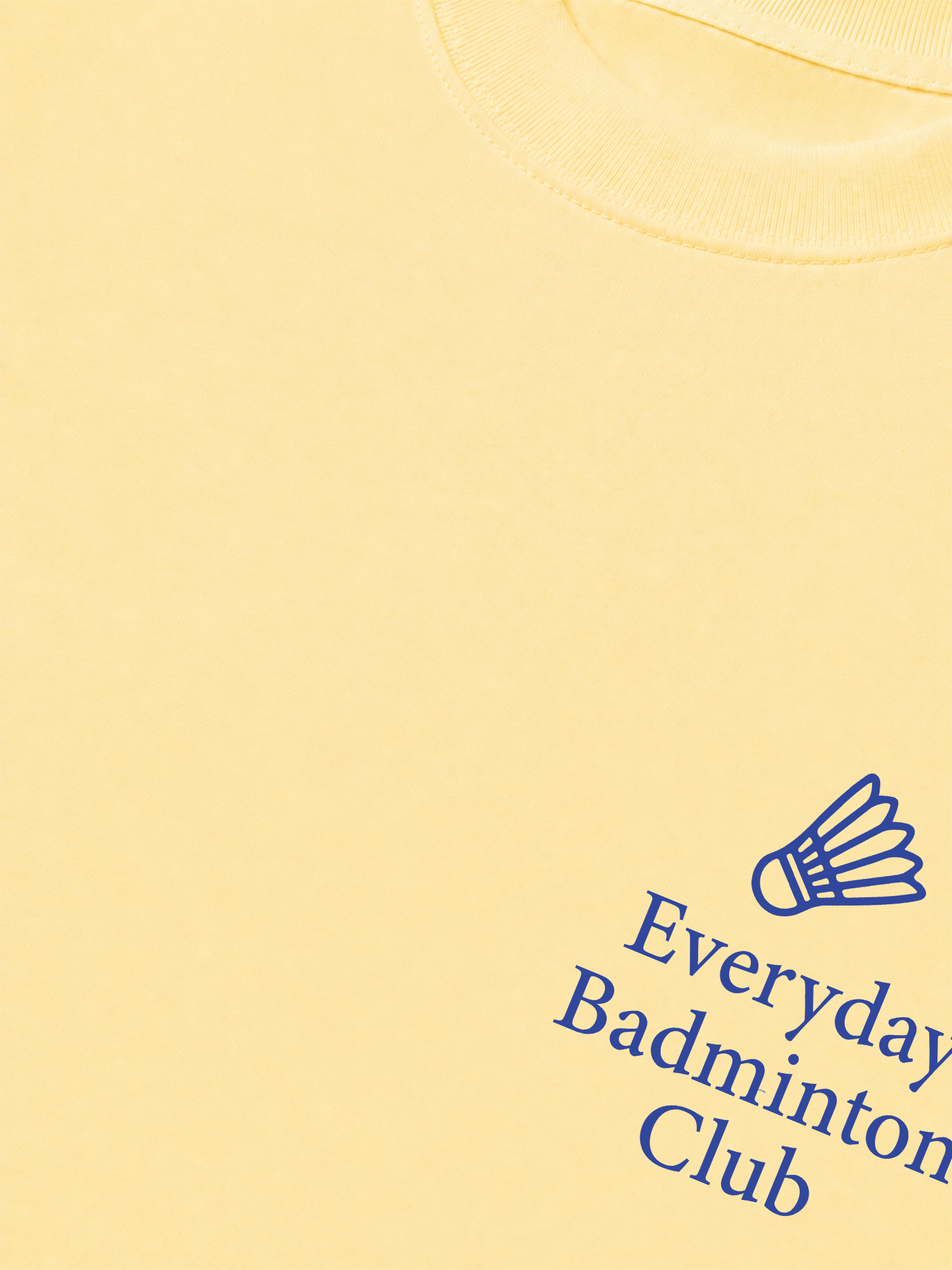 Áo Thun Relaxed Fit Everyday Badminton Club