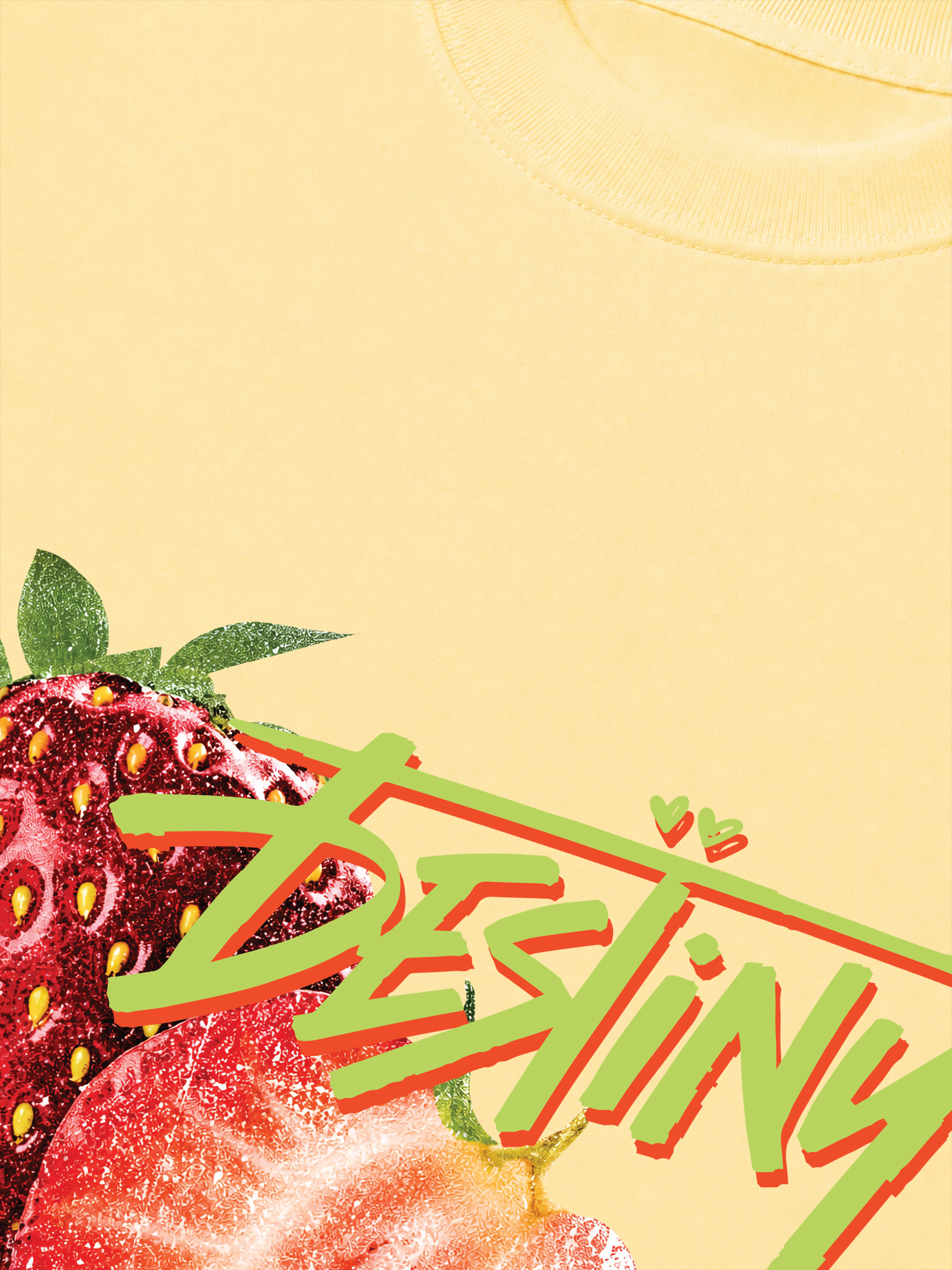 Áo Thun Relaxed Fit Destiny Strawberrys