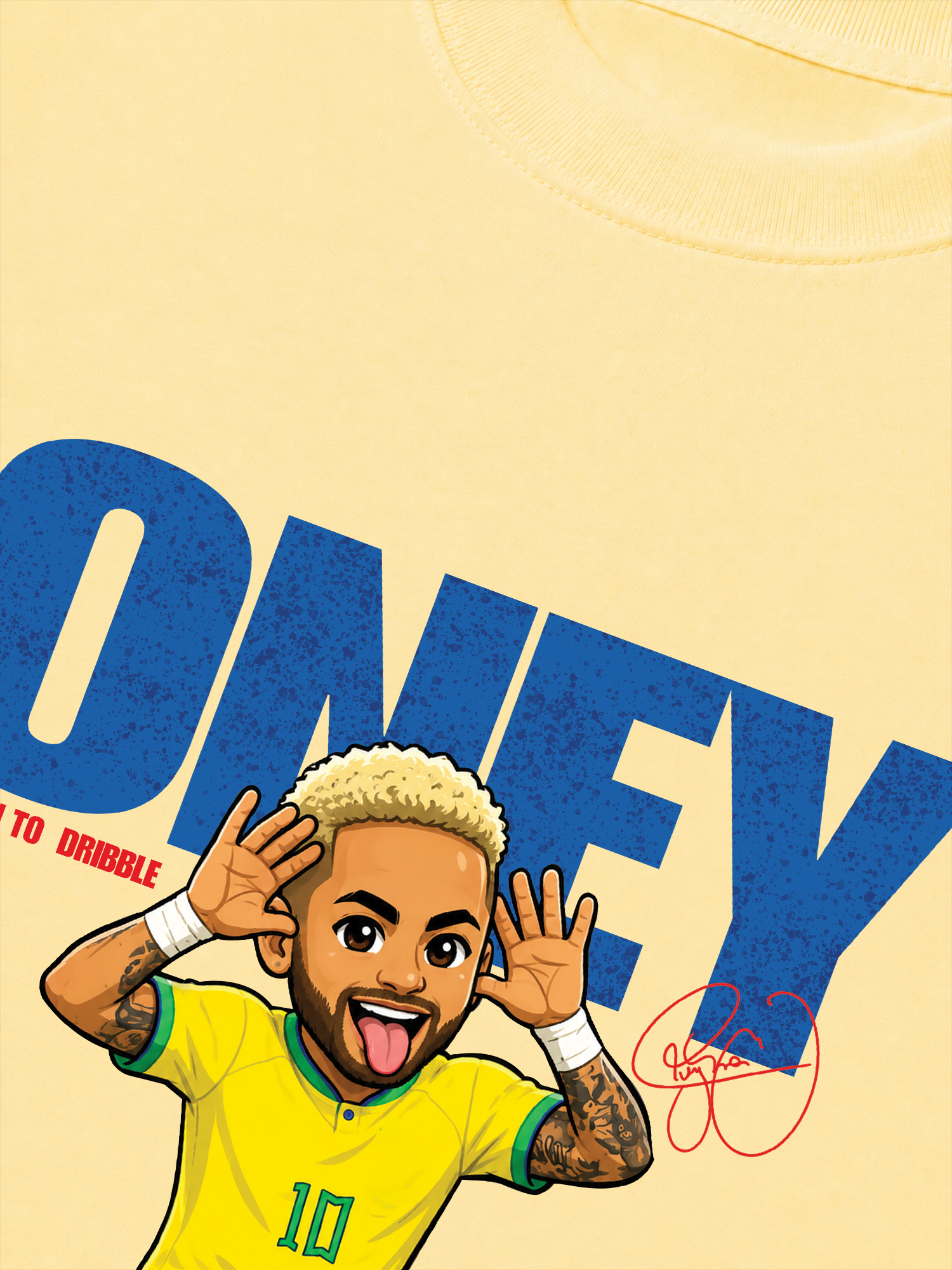 Áo Thun Relaxed Fit Oney Born To Dribble