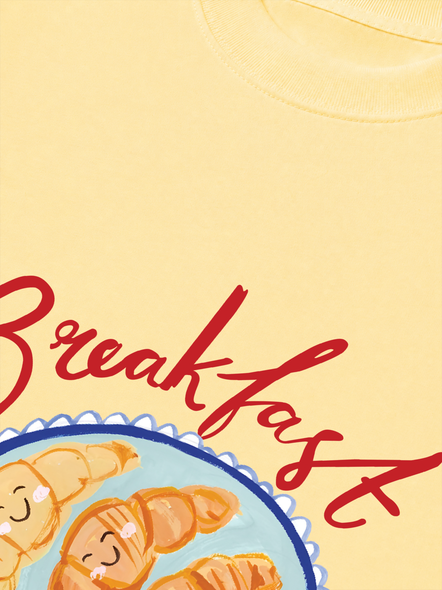 Áo Thun Relaxed Fit Yummy Mood Breakfastclub