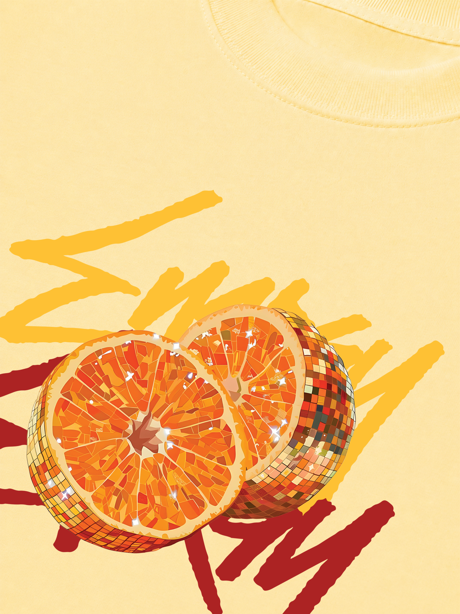 Áo Thun Relaxed Fit Energy Tangerine Dream