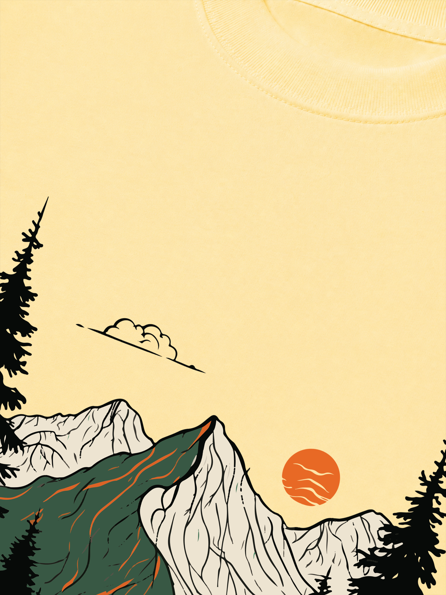 Áo Thun Relaxed Fit Adventure  Road To The Wild