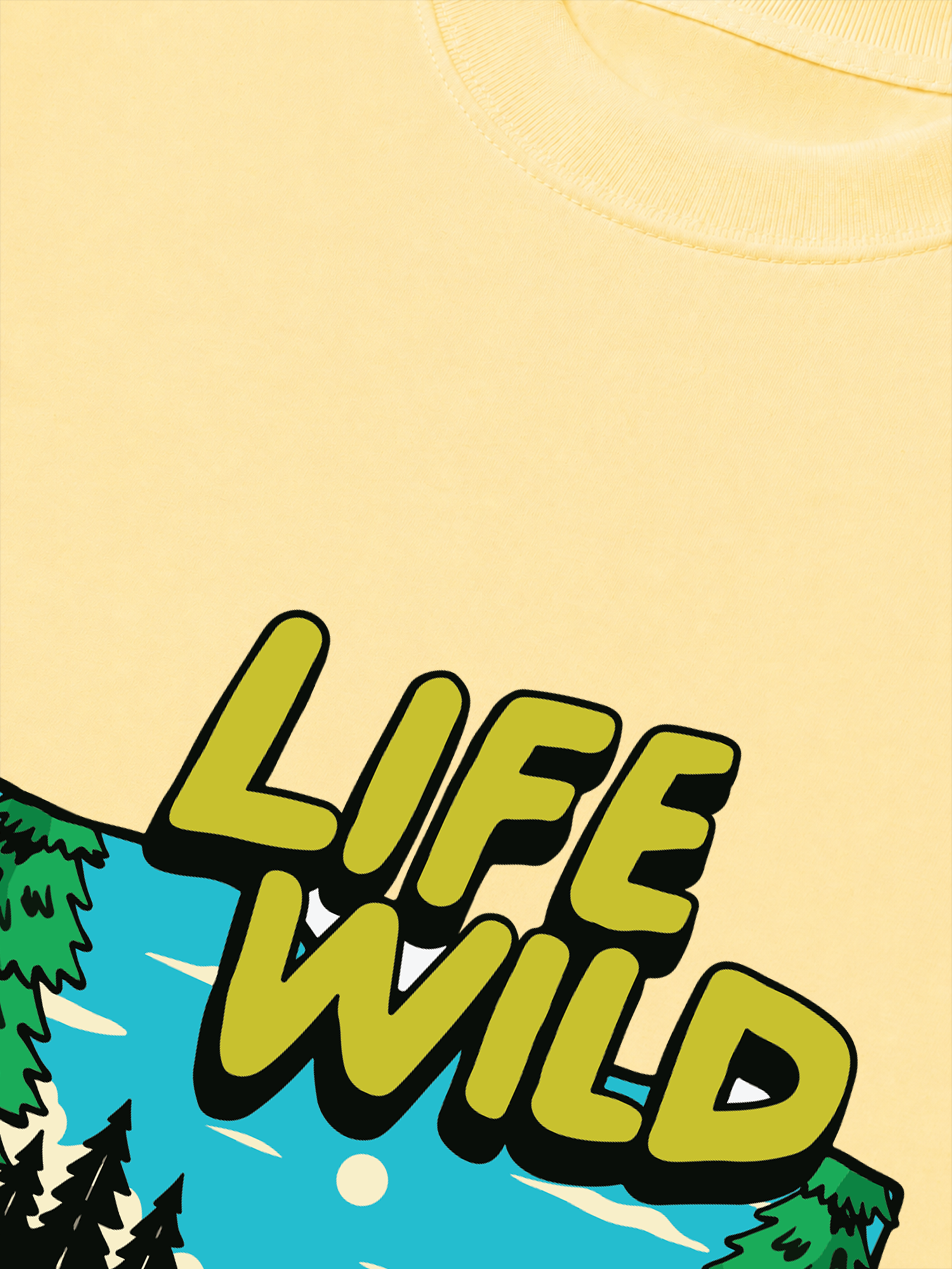 Áo Thun Relaxed Fit Adventure Life Wild